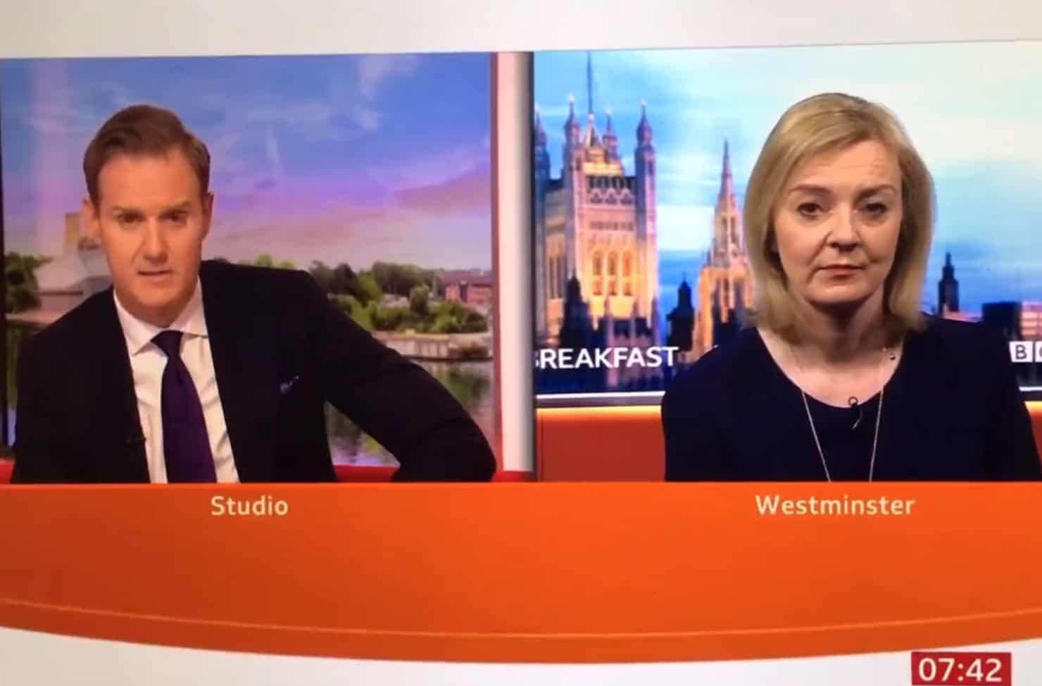 Dan Walker praised after he confronts Liz Truss over Russian donors