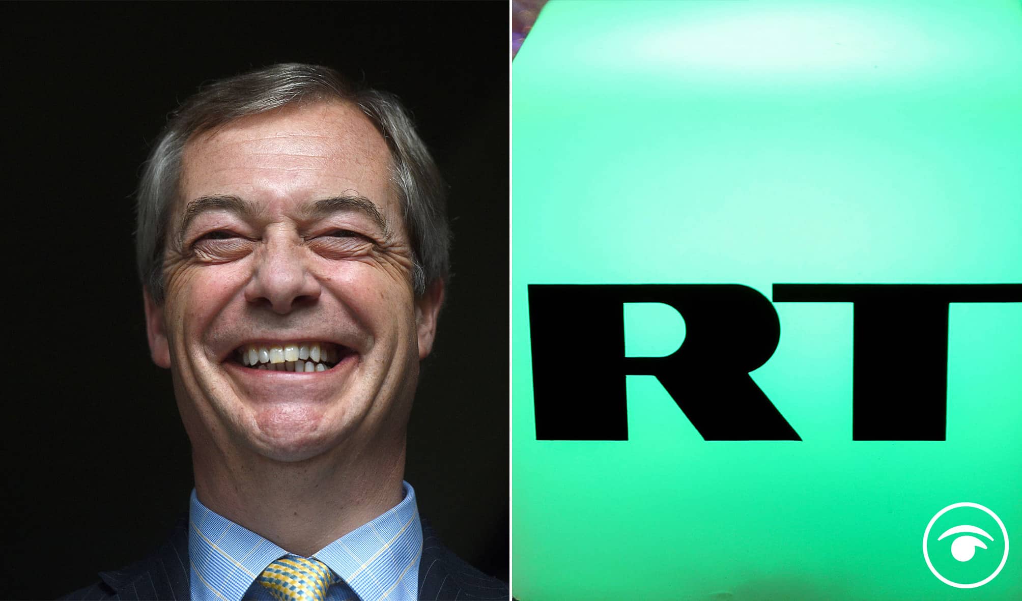 Watch: Russia Today cites Farage as example of not everyone piling blame on Russia