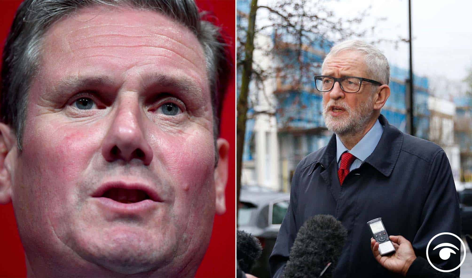 Corbyn responds after Starmer goes to war with anti-war coalition