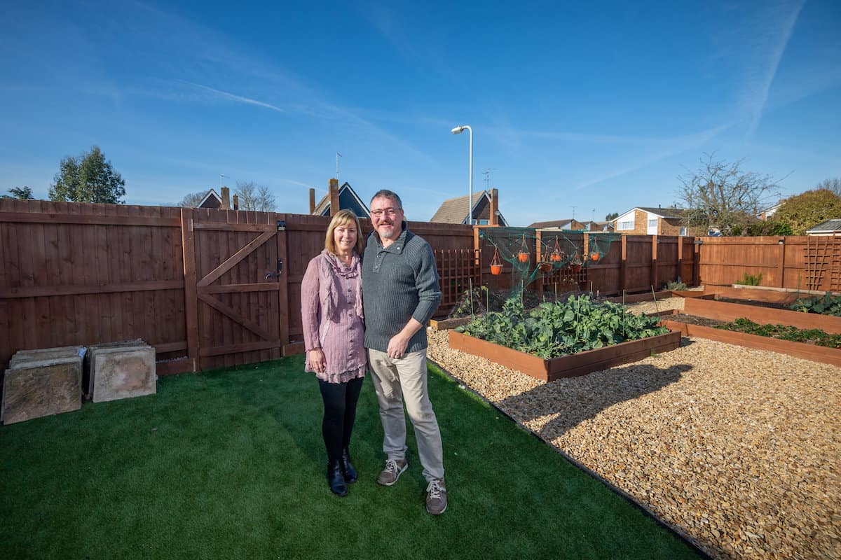 Couple slapped with council bill for not seeking permission to create vegetable plot in own garden