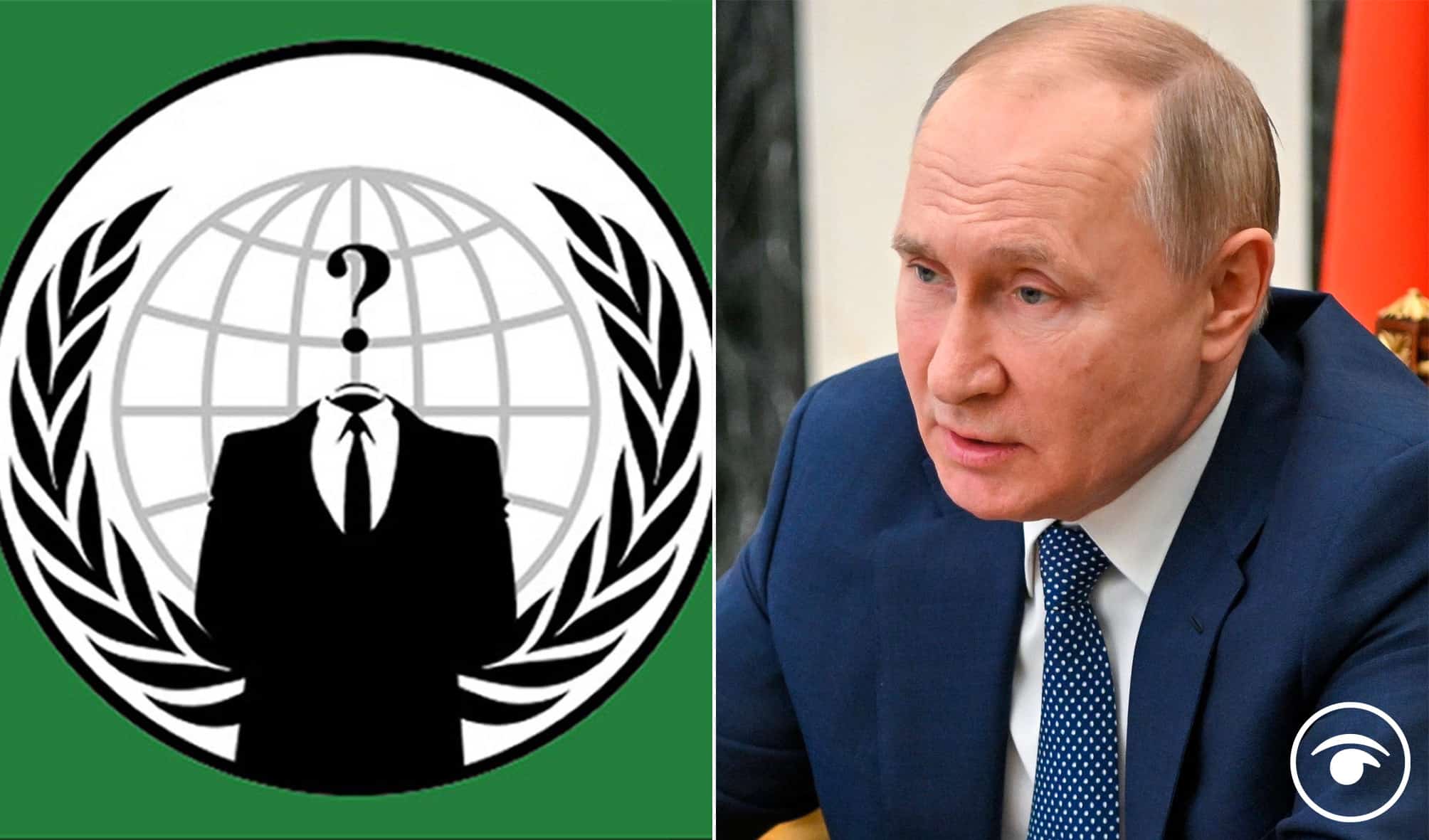 Anonymous hack Russian media sites & troll Putin by renaming his yacht in an epic way