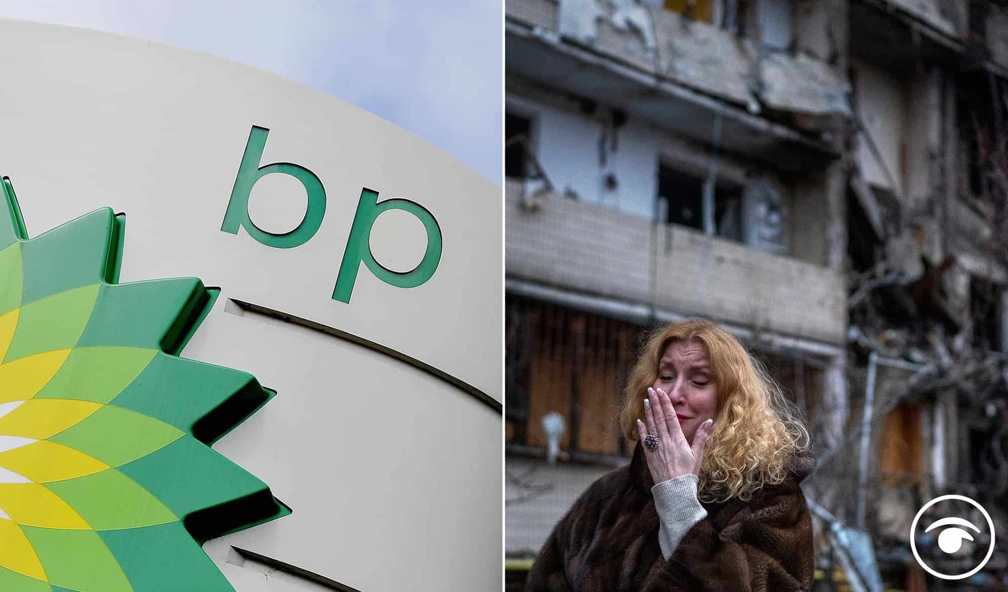 BP – who owns 20% of Russian oil company – warned of impact on business if Russia hit with sanctions