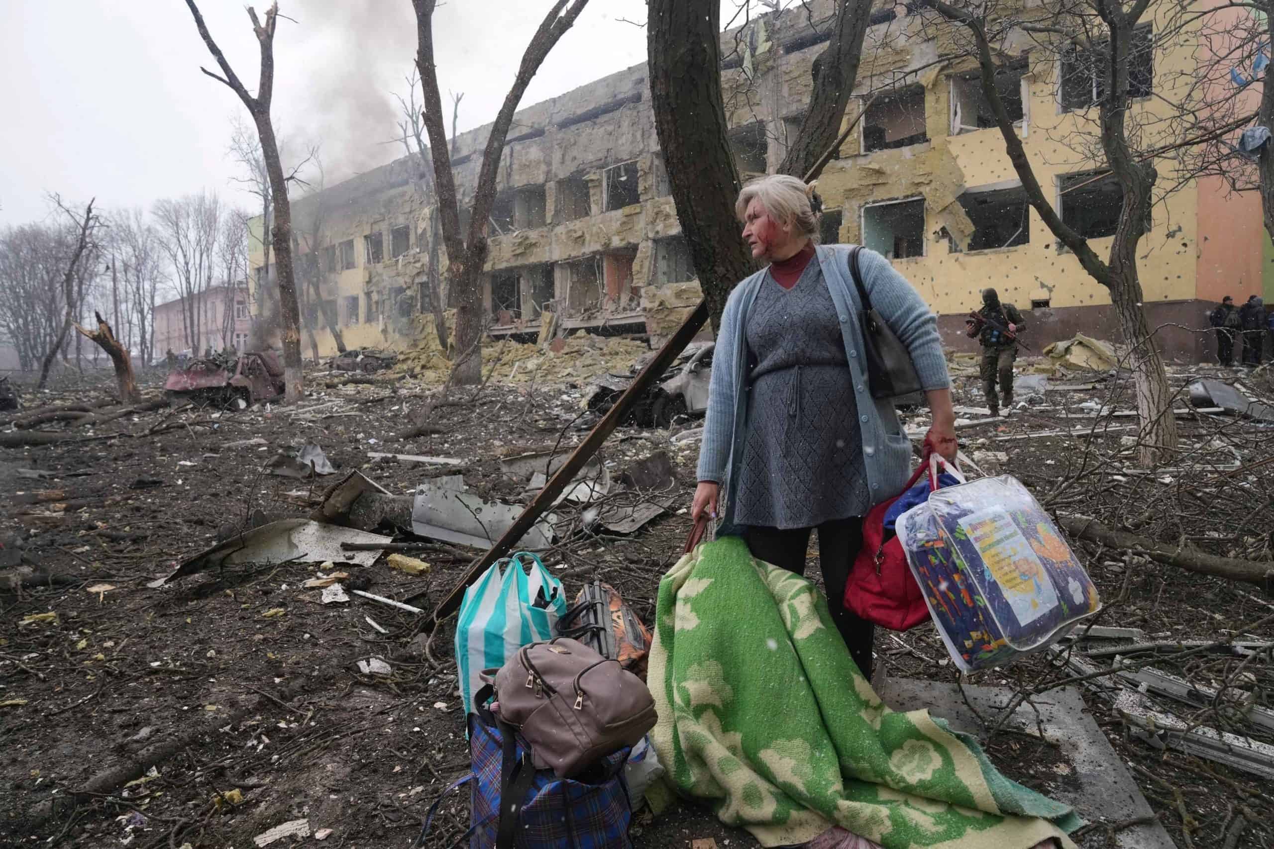Watch: Deputy Mayor of Mariupol tells of horror following bombing of maternity hospital