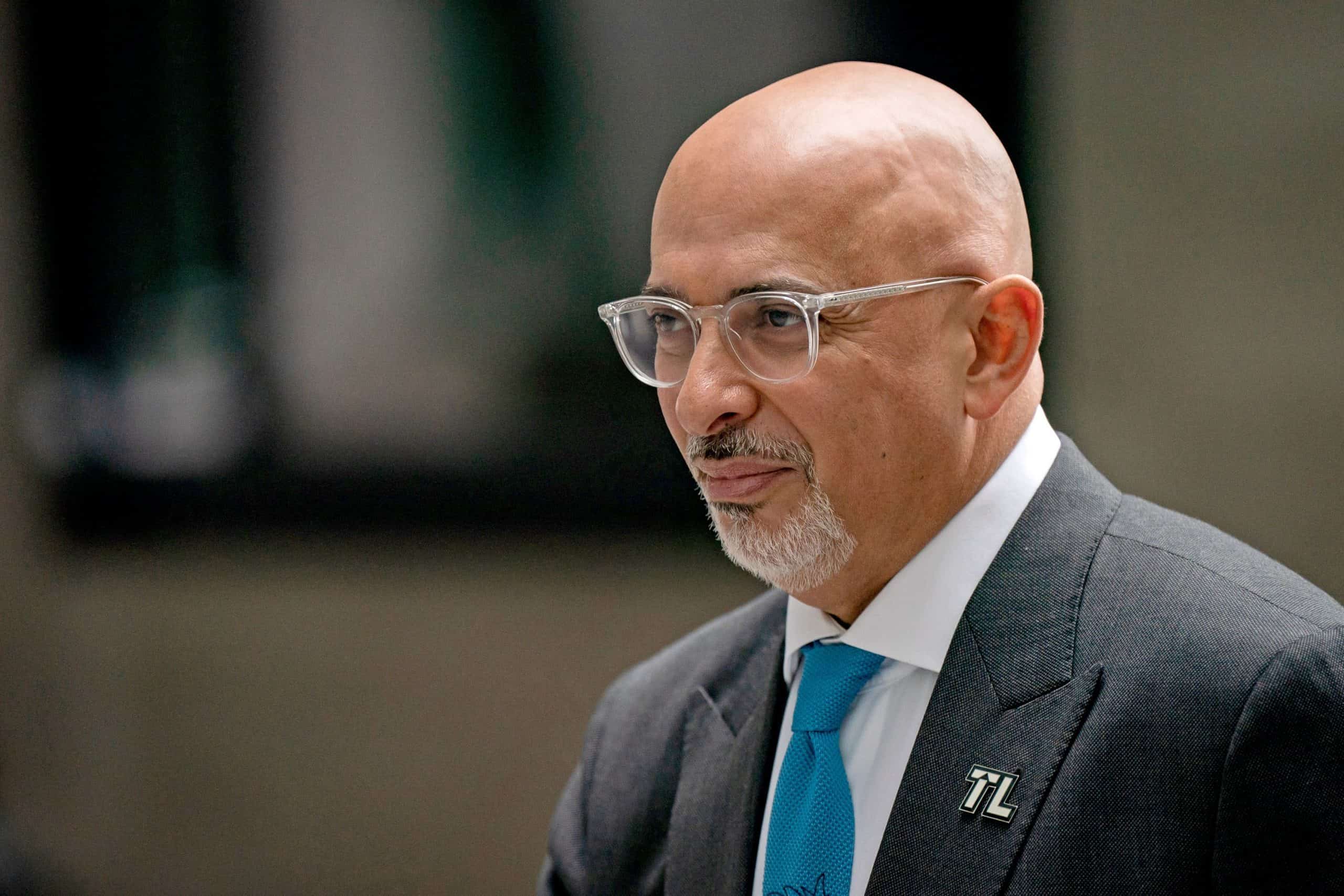 Nadhim Zahawi wore a ‘TL’ badge on TV and Twitter did the rest