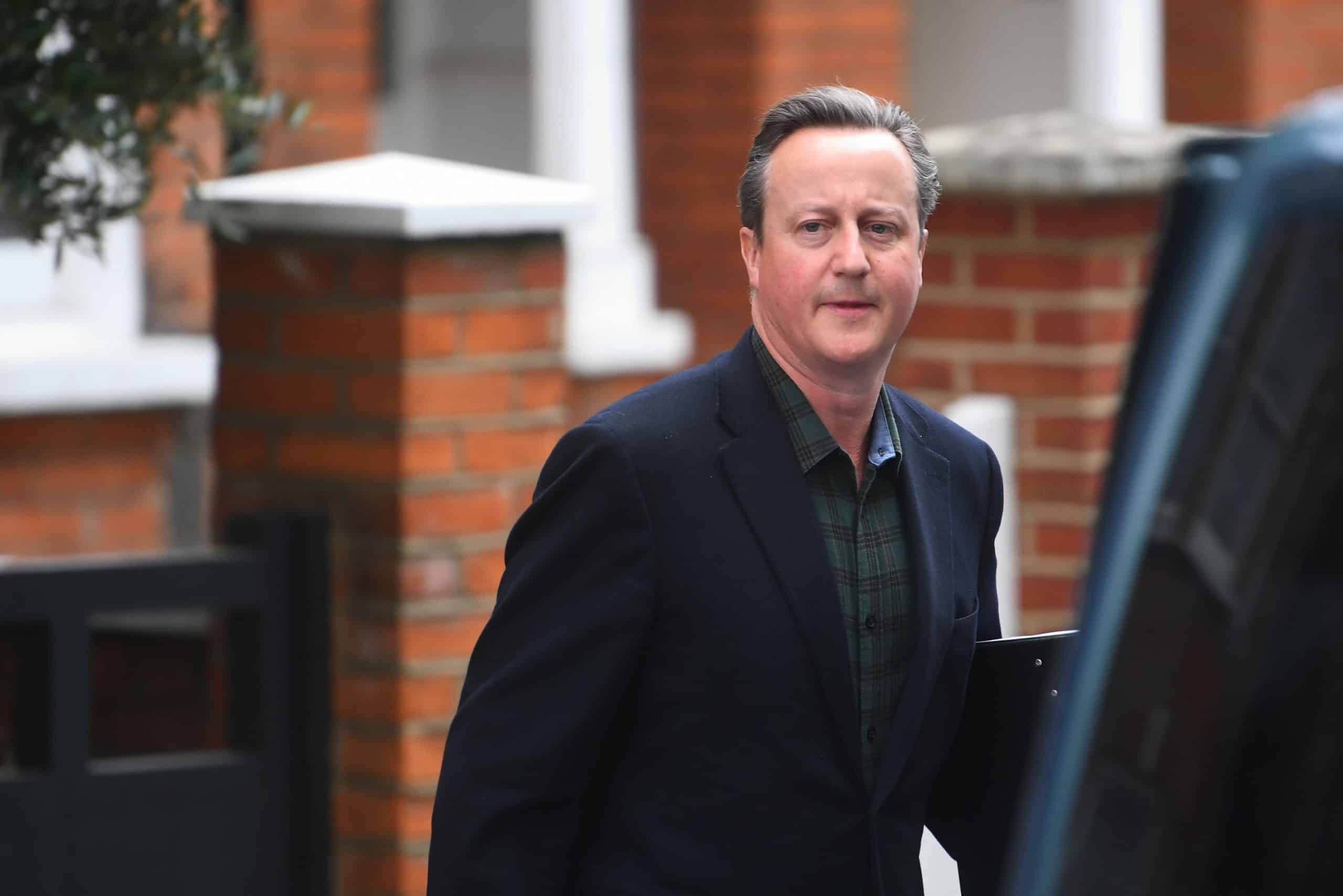 David Cameron virtue signalling almost breaks the internet
