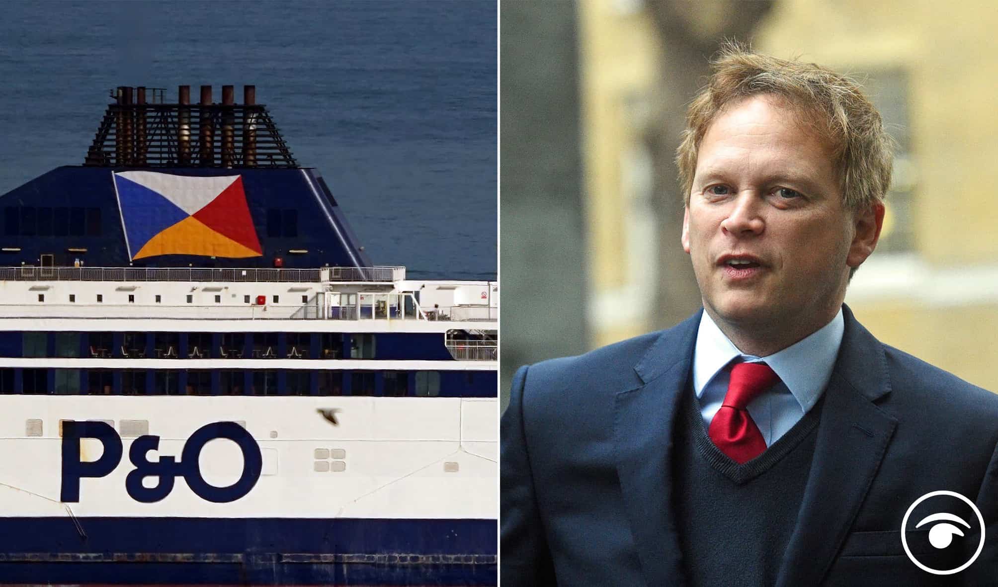 Union blasts government’s ‘futile tinkering’ as P&O Ferries ignore Shapps’ last plea