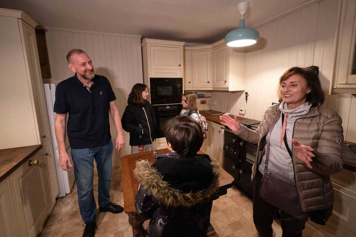 ‘I feel I have a home again:’ Ukrainian family of 10 move into property provided by businessman