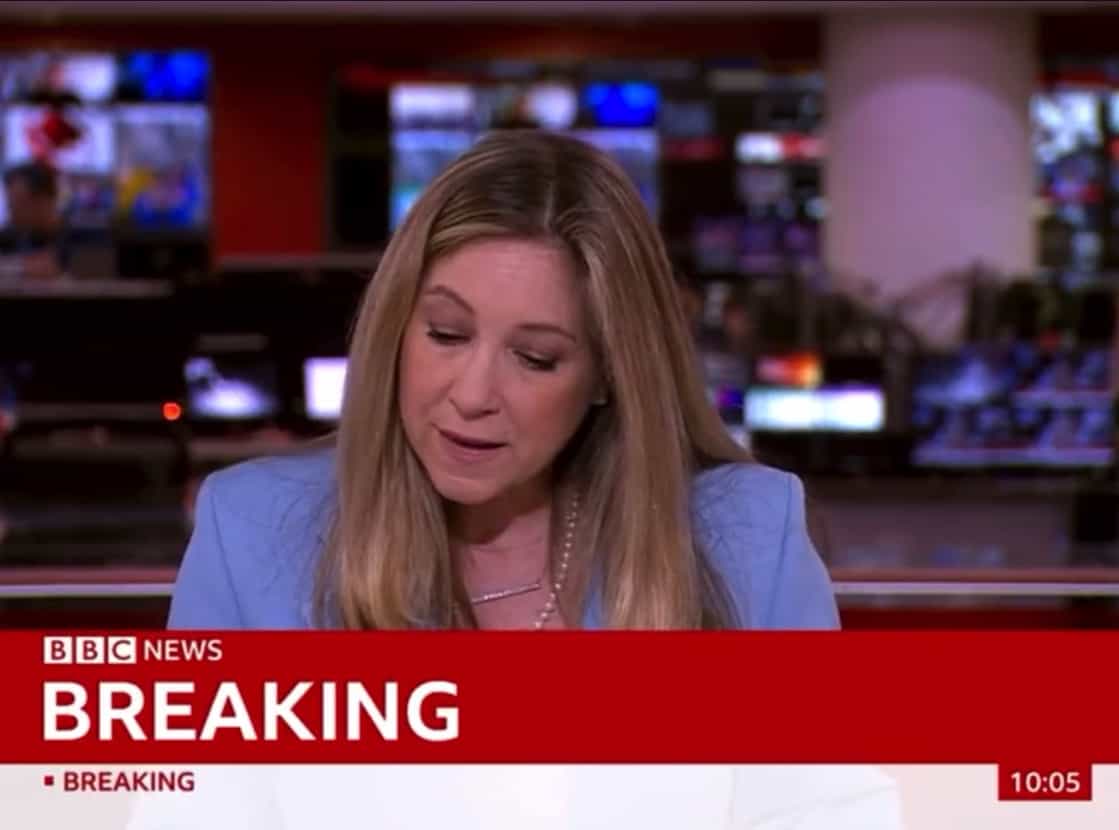 Watch: BBC newsreader chokes up as she announces Zaghari-Ratcliffe is coming home