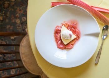 Rhubarb Cheesecake Recipe