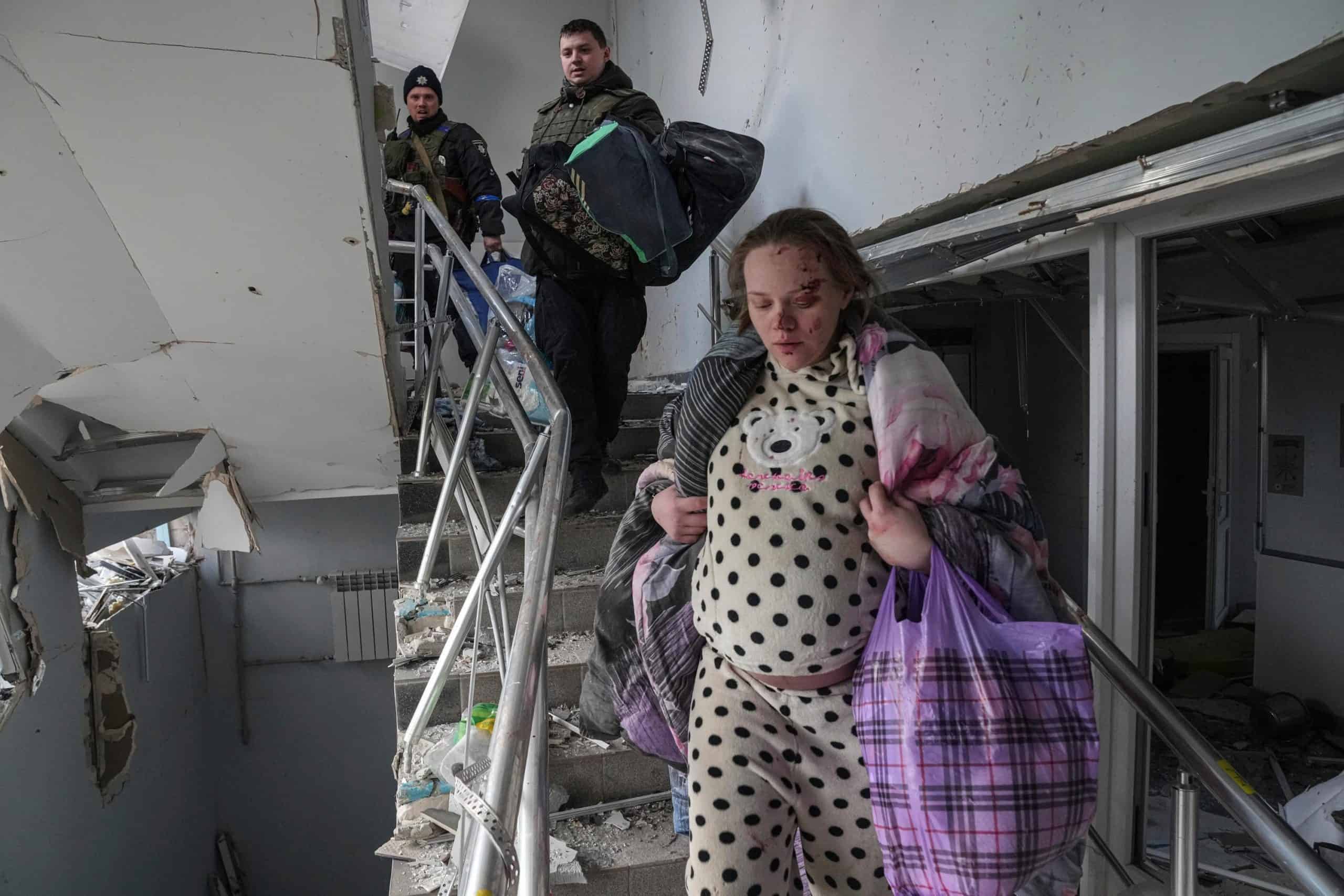Russia targets maternity hospital in latest round of airstrikes