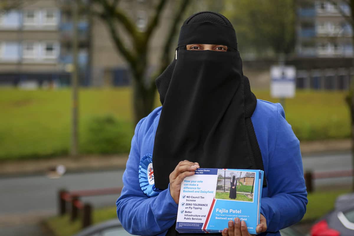 Tory Muslim mum hoping to become first Brit politician to wear niqab and has ‘no concerns’ about Islamophobia in party