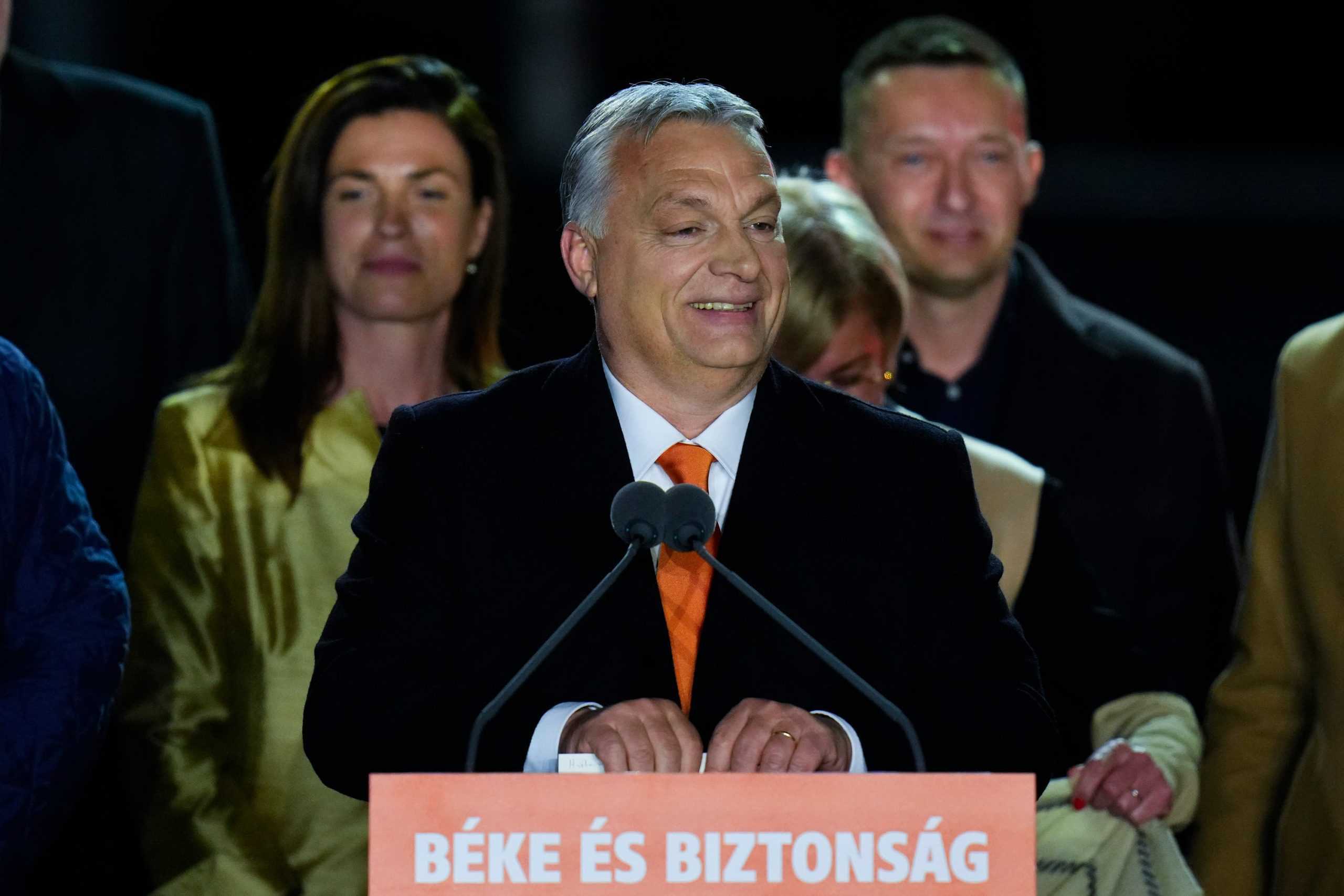 Orban bashes Zelensky and ‘Brussels bureaucrats’ after fourth election win