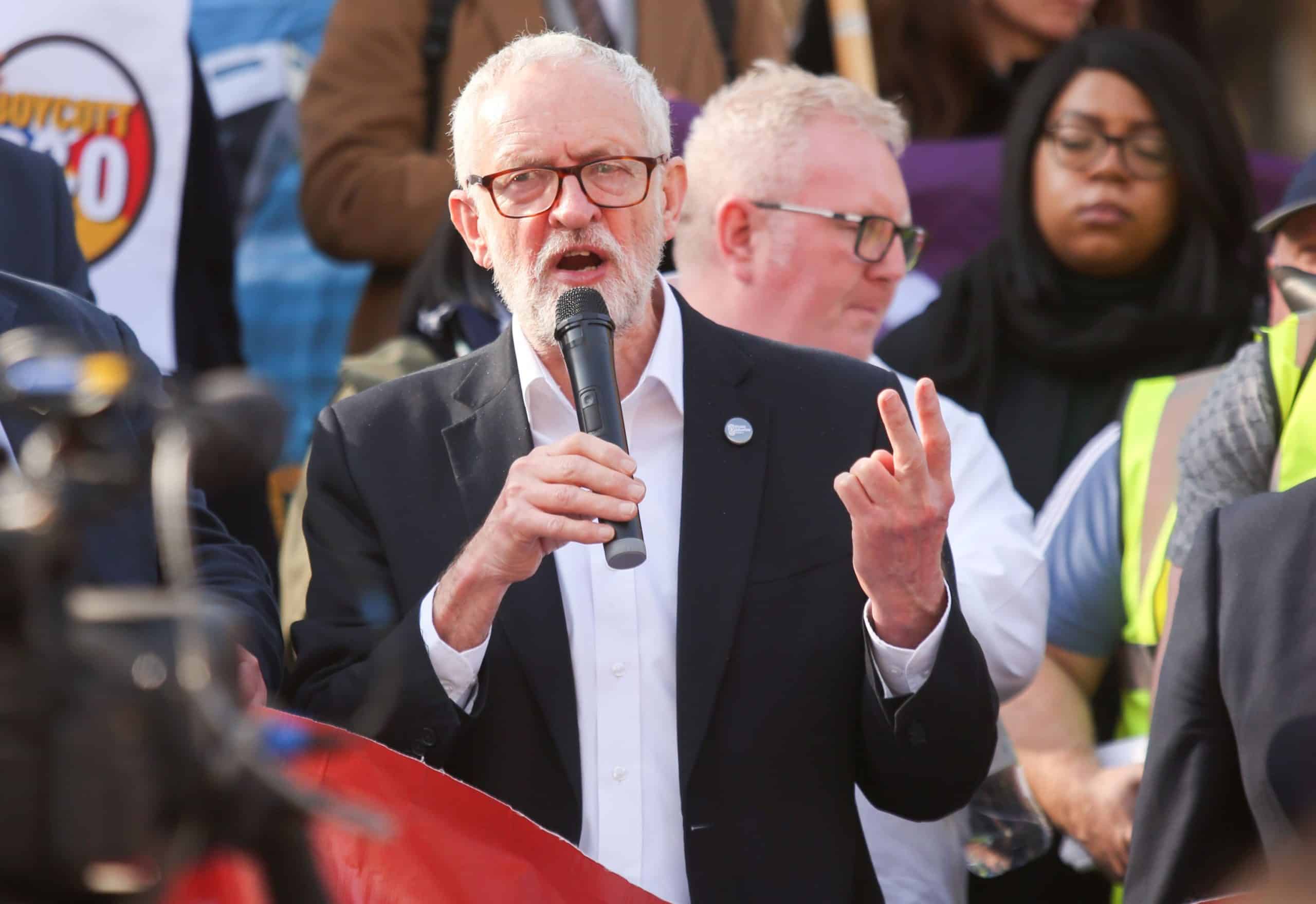 Watch: Corbyn addresses cost-of-living rally with impassioned speech