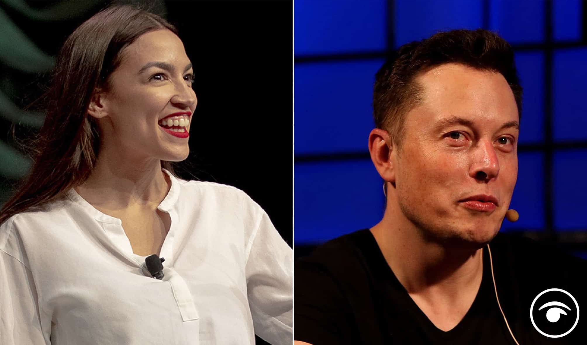 Alexandria Ocasio-Cortez owns Twitter owner Elon Musk in on-line spat