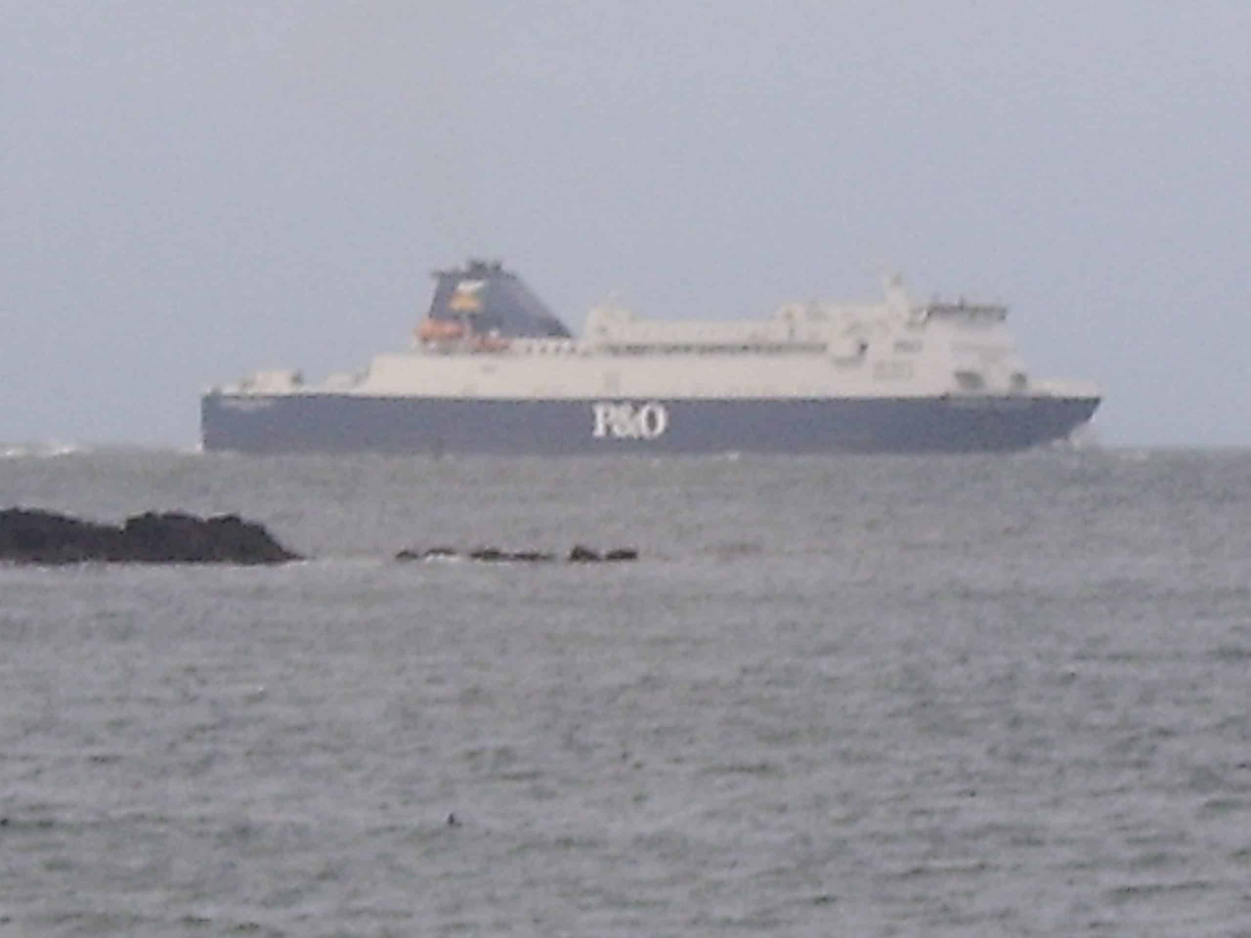 P&O ferry adrift in the Irish Sea with lifeboat search underway
