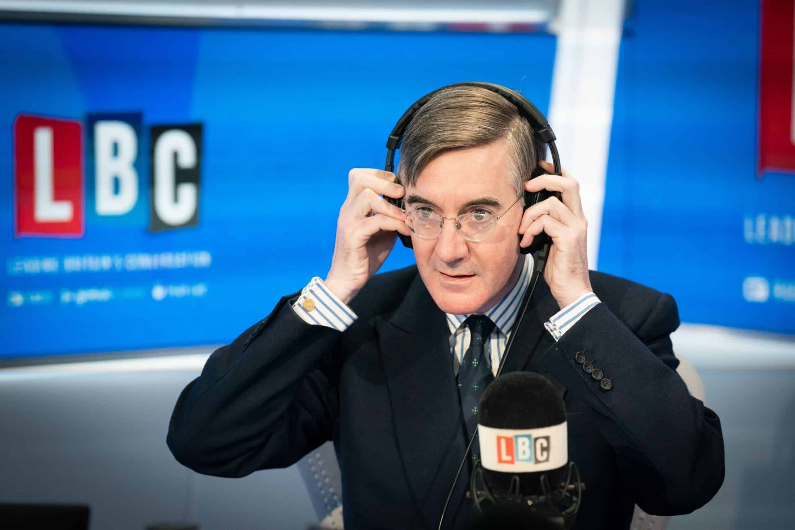 Mogg slammed for turning up to interview with four advisers as he plans to cut civil service