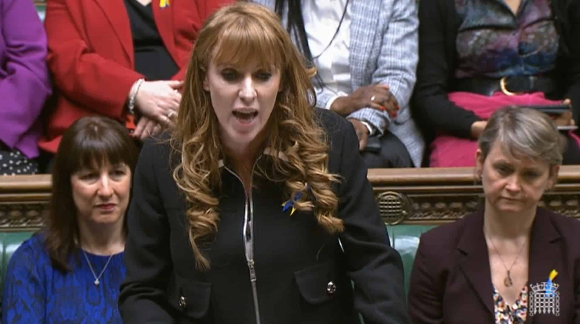 Fury as Angela Rayner is now criticised by Tory MP for not smiling