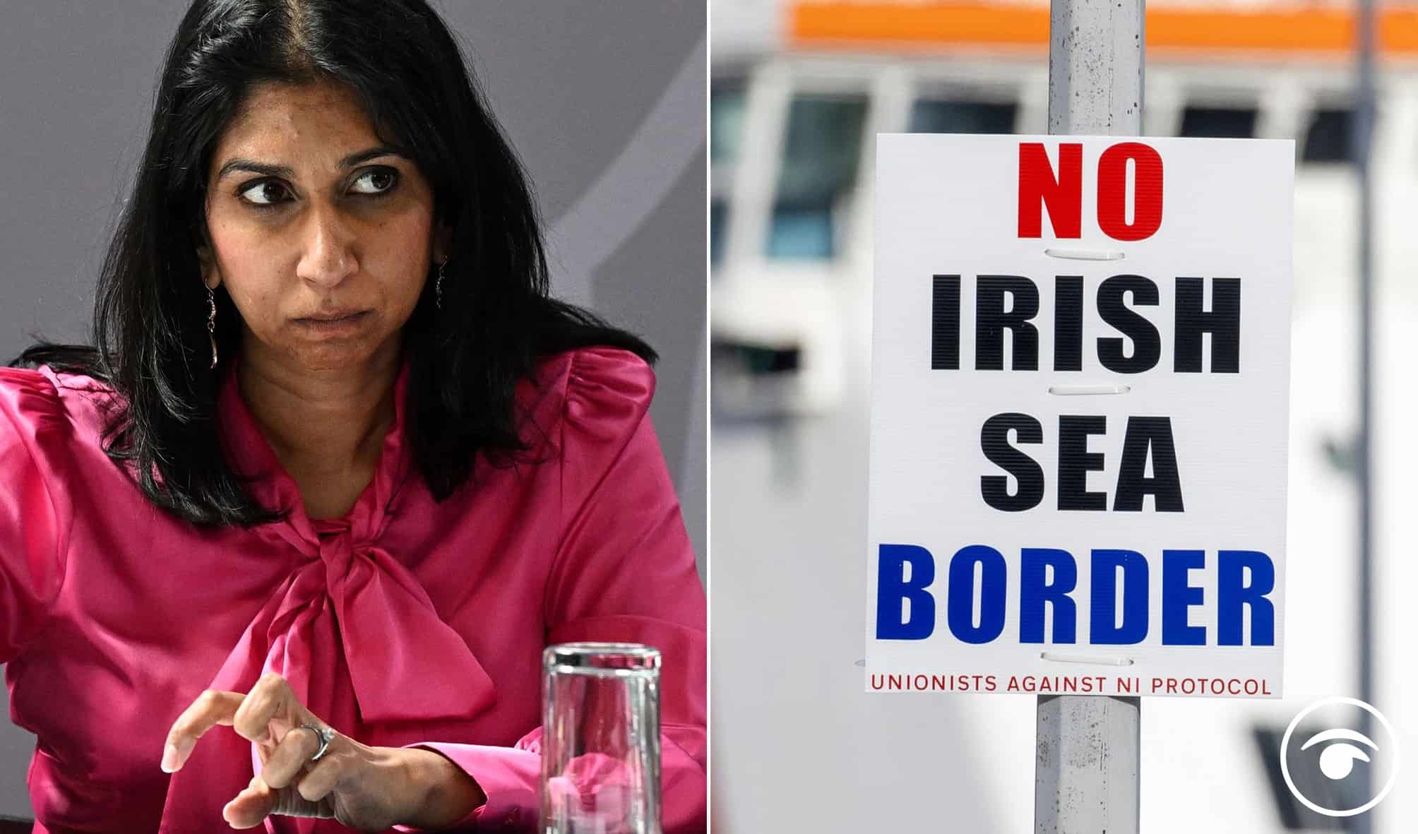 Viral video debunks top Tory trying to blame EU for creating chaos at Irish border
