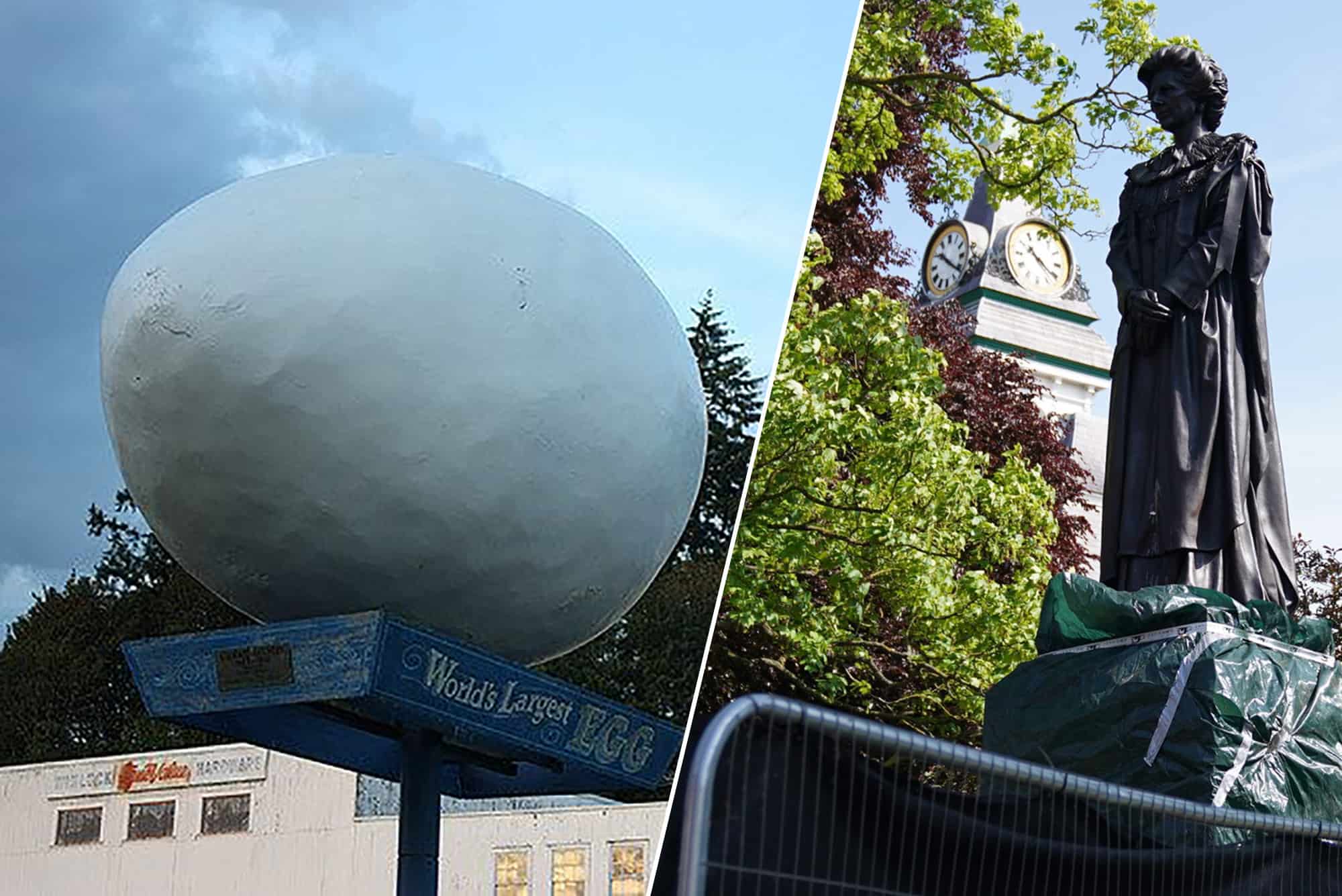 Crowdfunder started to buy the World’s biggest egg for Grantham