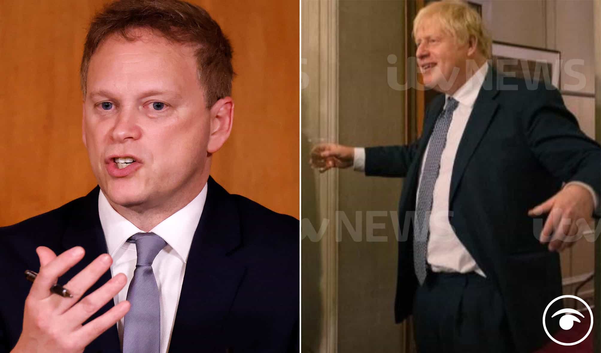 Viral vid slams Shapps’ defence of PM: ‘The Ministerial code is clear HE MUST RESIGN’