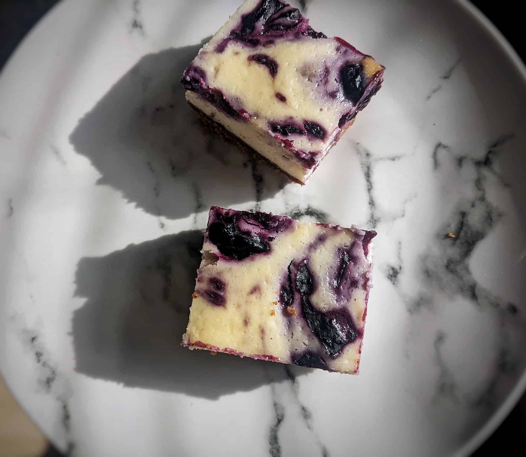 Blueberry Biscoff Cheesecake