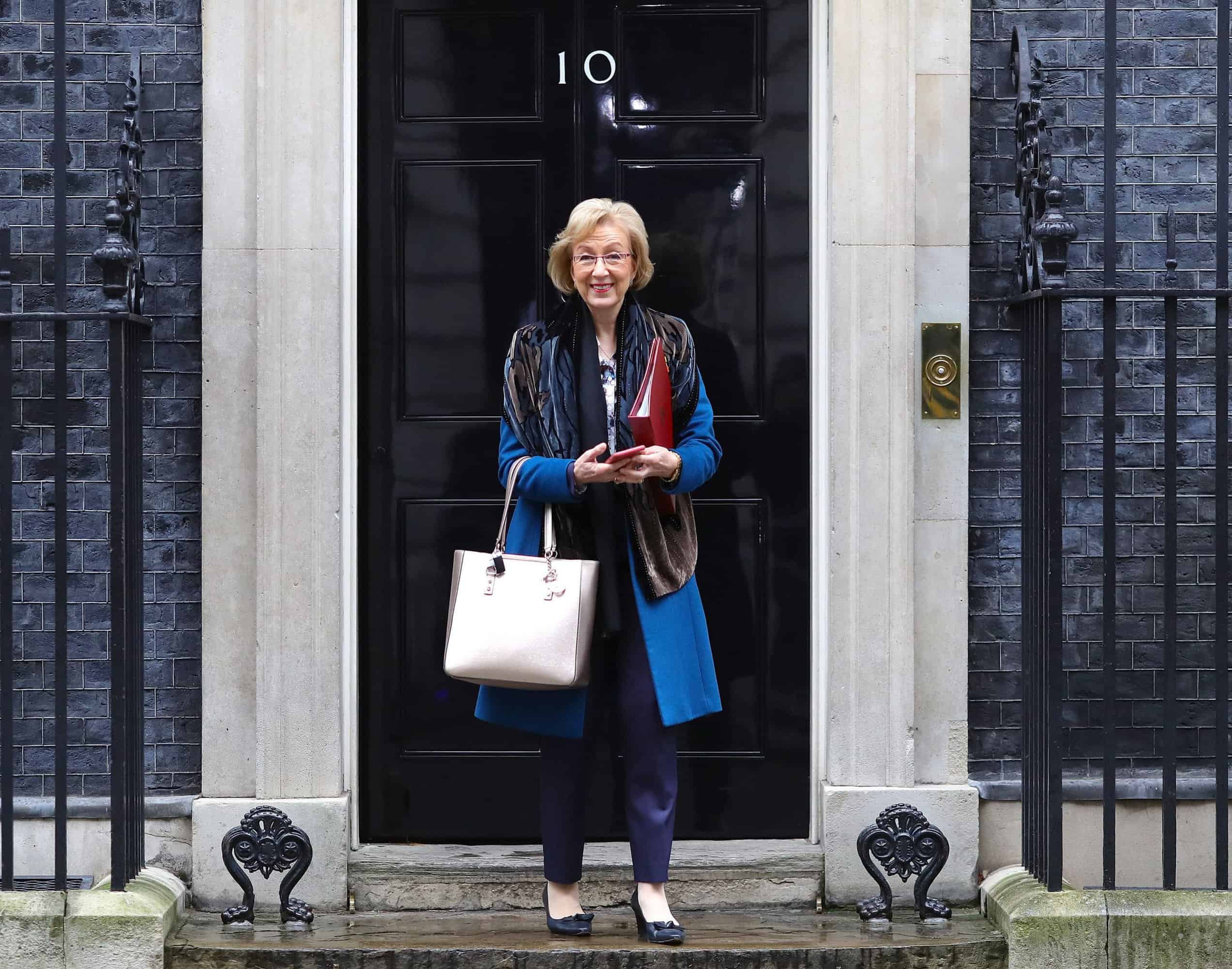 Andrea Leadsom lashes out at Johnson’s ‘unacceptable leadership’ in letter