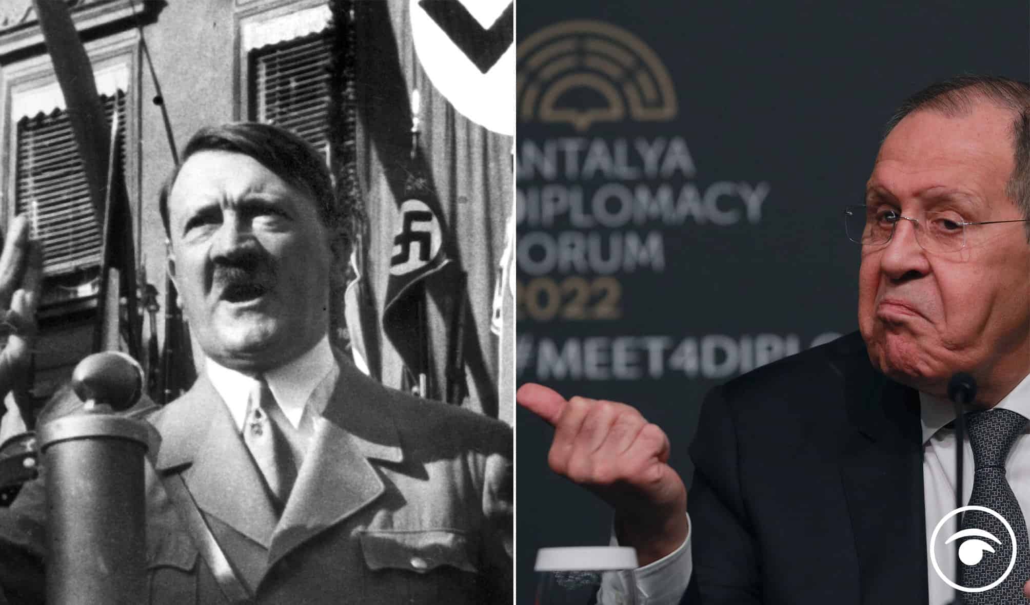 ‘Delusional, dangerous;’ Outrage over Lavrov’s Nazism comments including claim Hitler was part Jewish