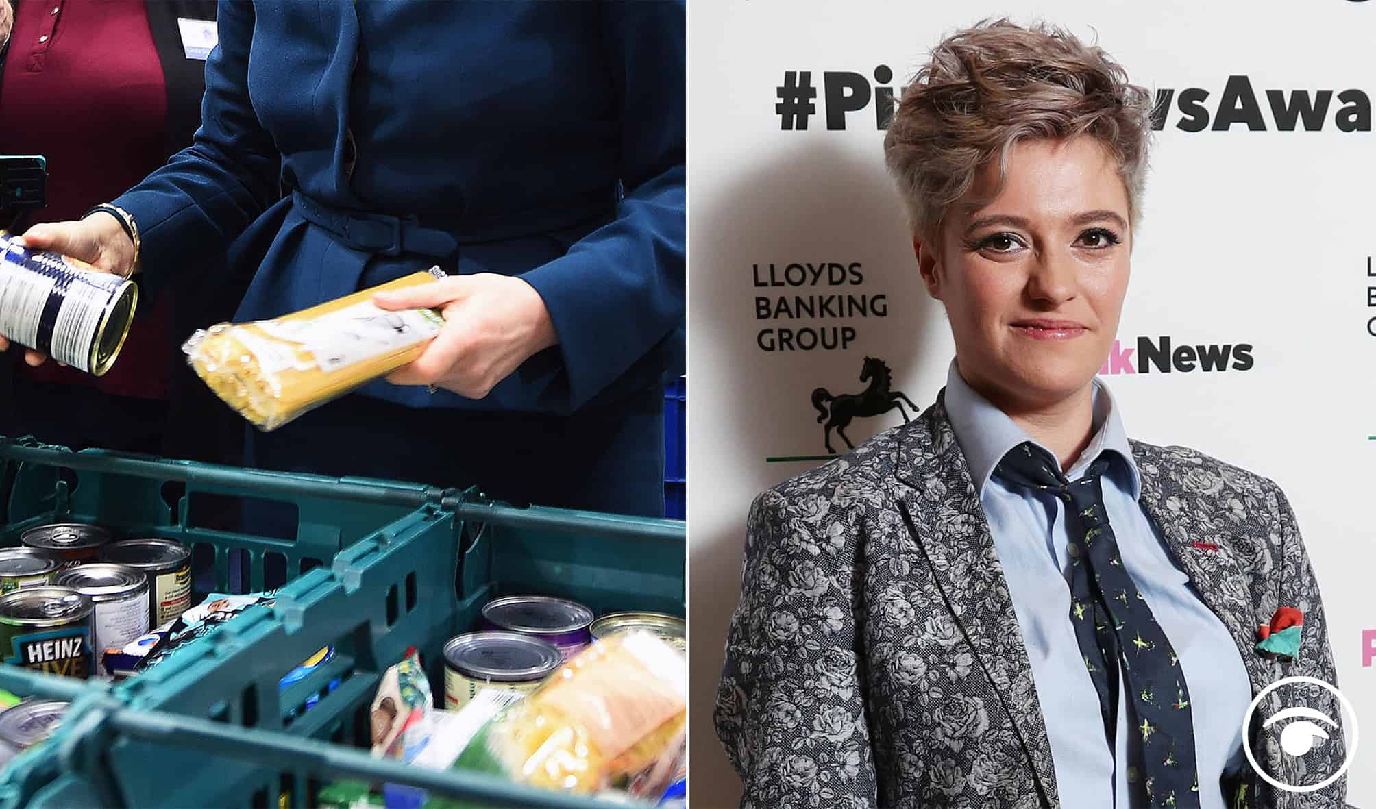 Tory MP’s comments about foodbank use destroyed by Jack Monroe