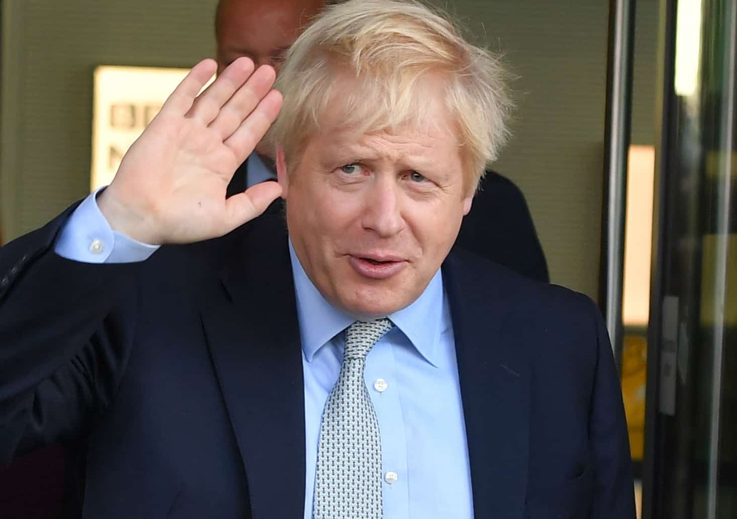 Watch: Boris Johnson jeered & cheered as he arrives at Royal Cornwall Show