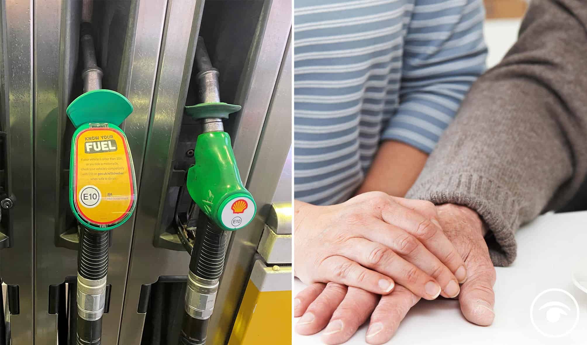 Care workers calling in sick due to fuel costs & drivers told to avoid short journeys as petrol reaches new record high