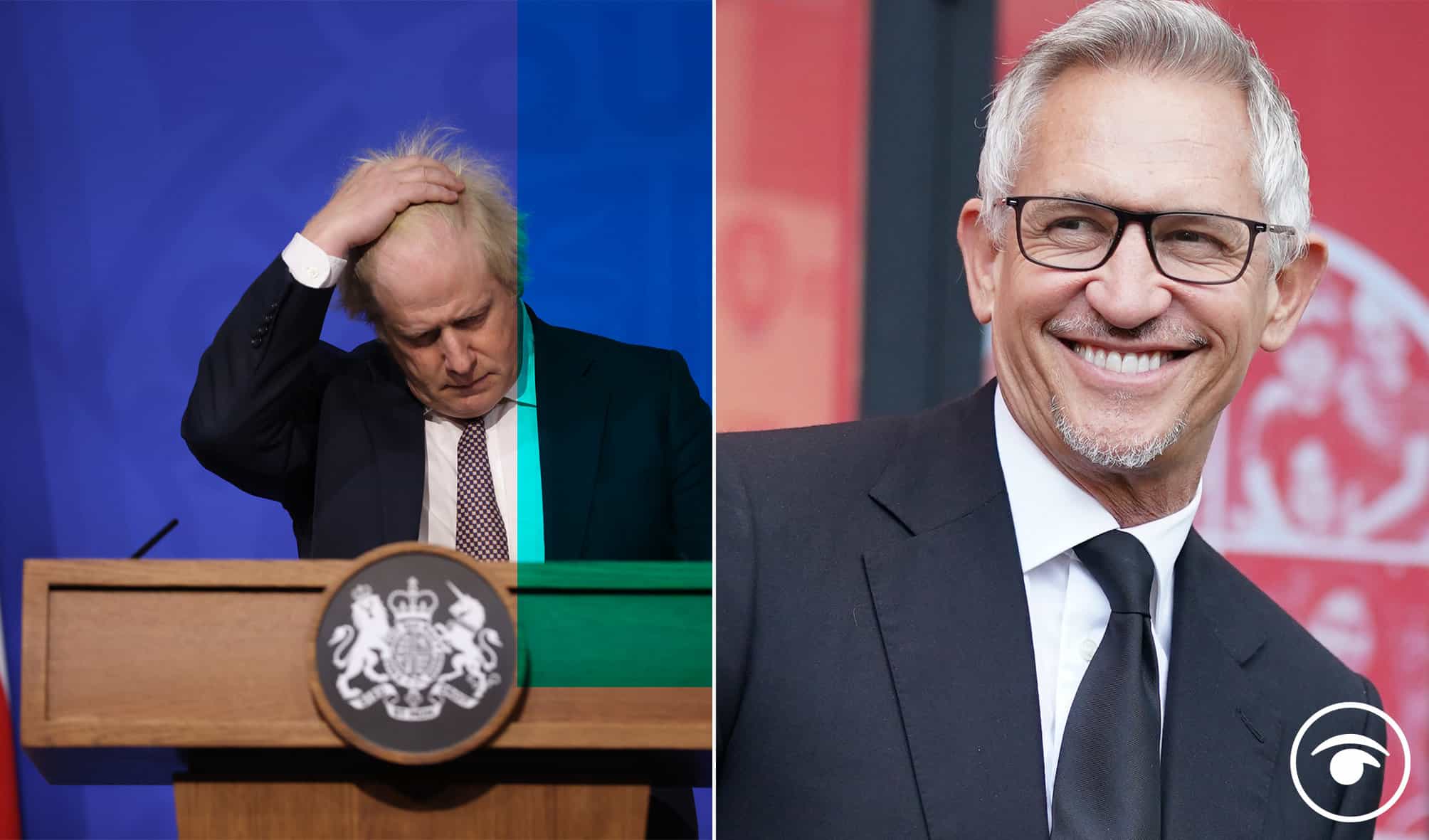 PM suffers worse confidence result than Theresa May and Gary Lineker had best response