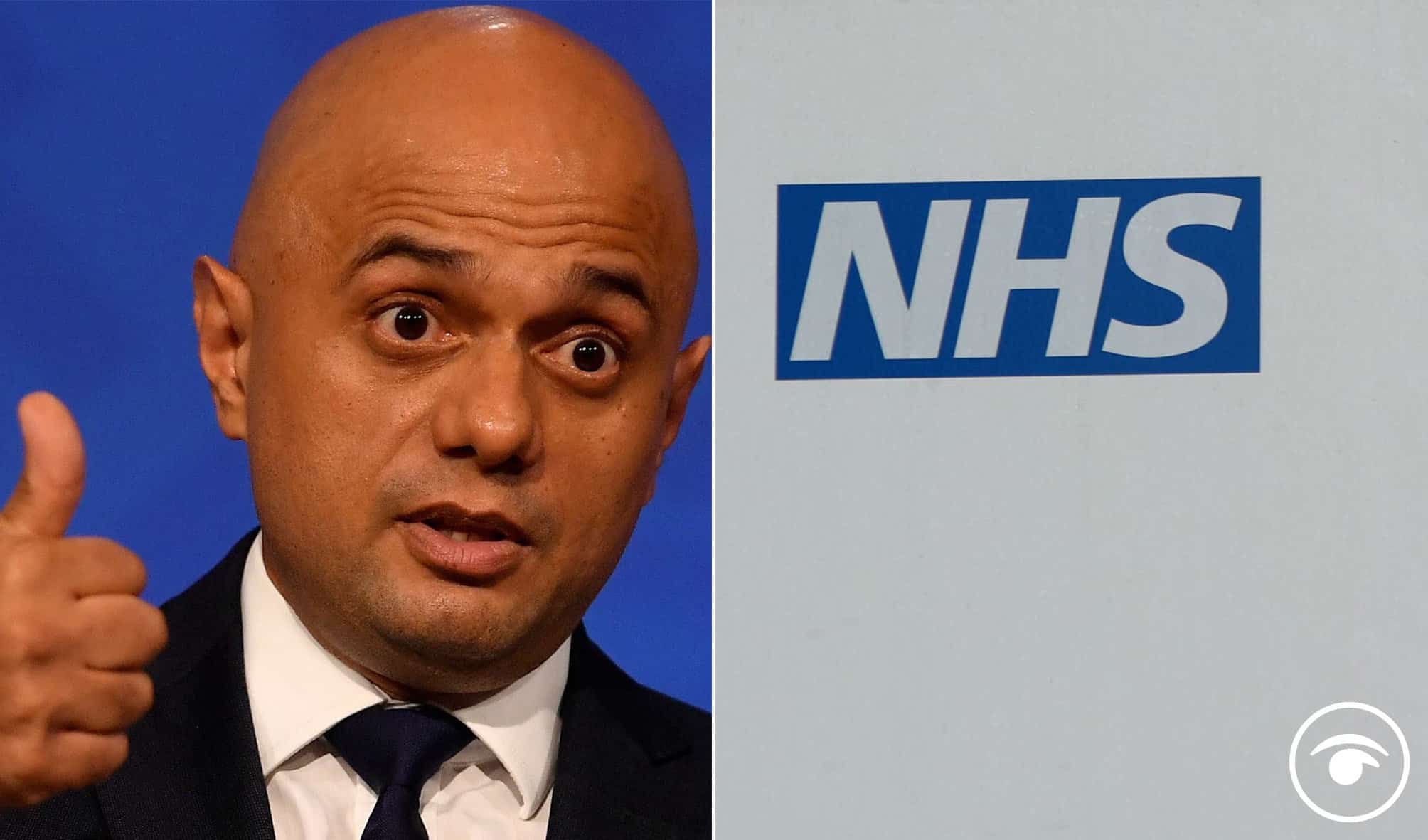 Fury as video of NHS waiting time goes viral as Javid says service is like ‘Blockbuster video’