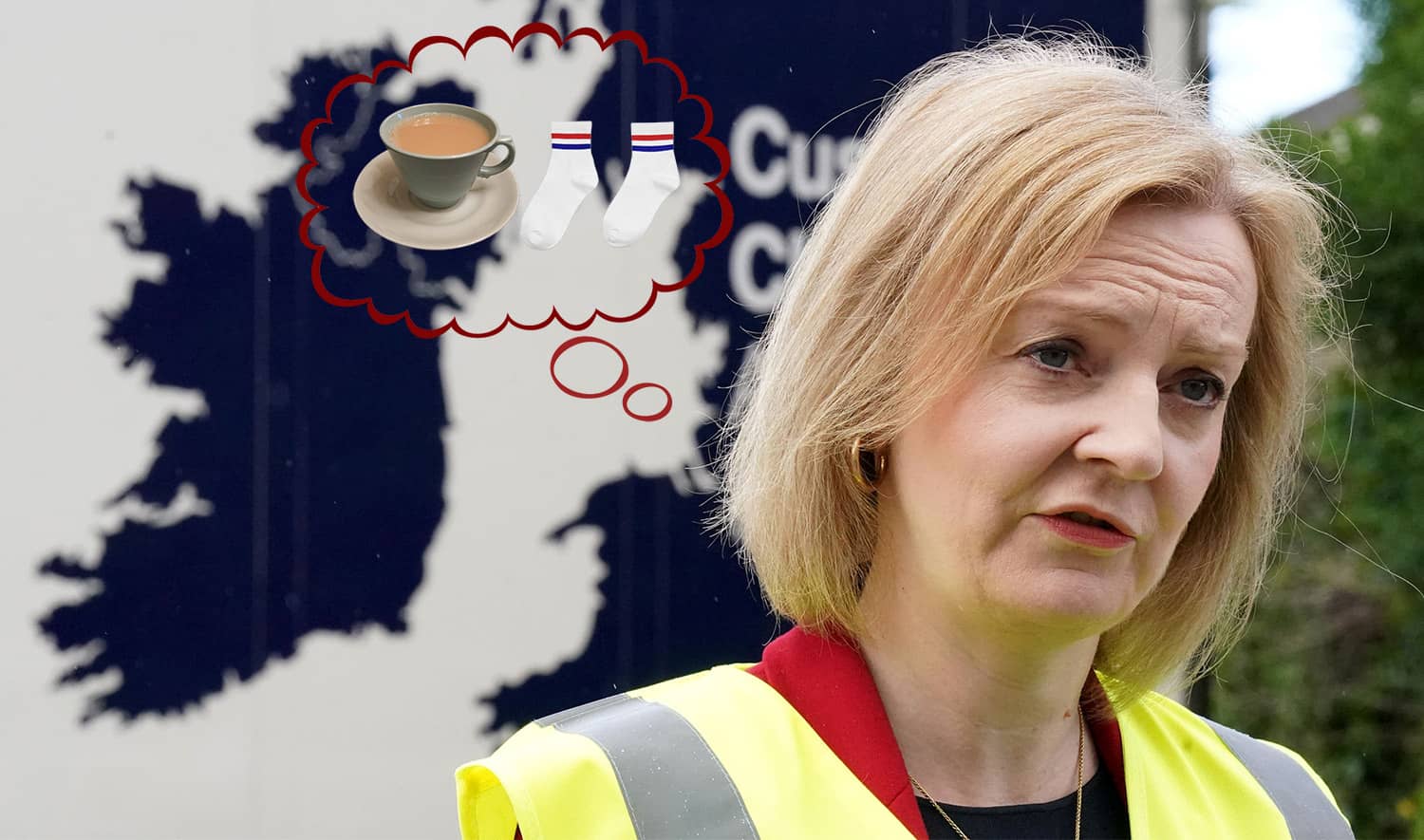 Irish tea sock? Hilarious Truss blunder as she struggles to pronounce ‘Taoiseach’