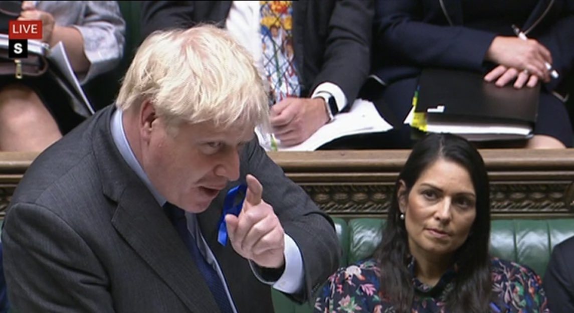 Priti Patel turns on Boris Johnson leaving PM with only Dorries, Raab and Mogg left