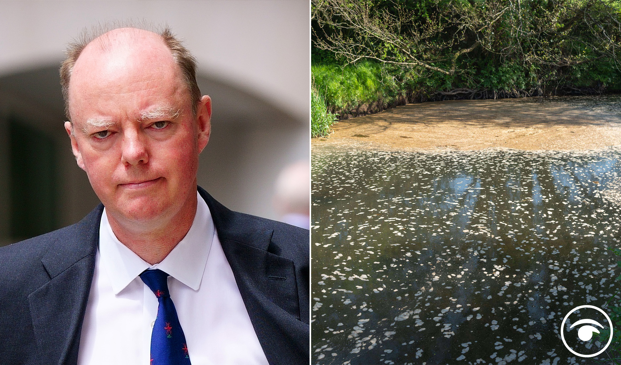 ‘Human faeces’ in rivers: Fury as another water supplier probed over sewage treatment as Whitty wades into crisis