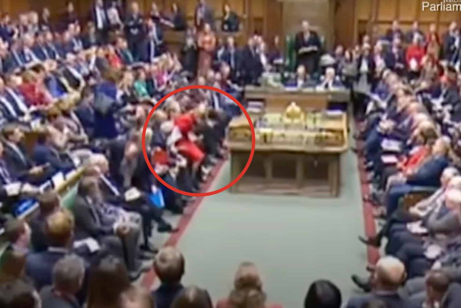 Flashback: To hilarious moment Liz Truss sat on an MP in the Commons