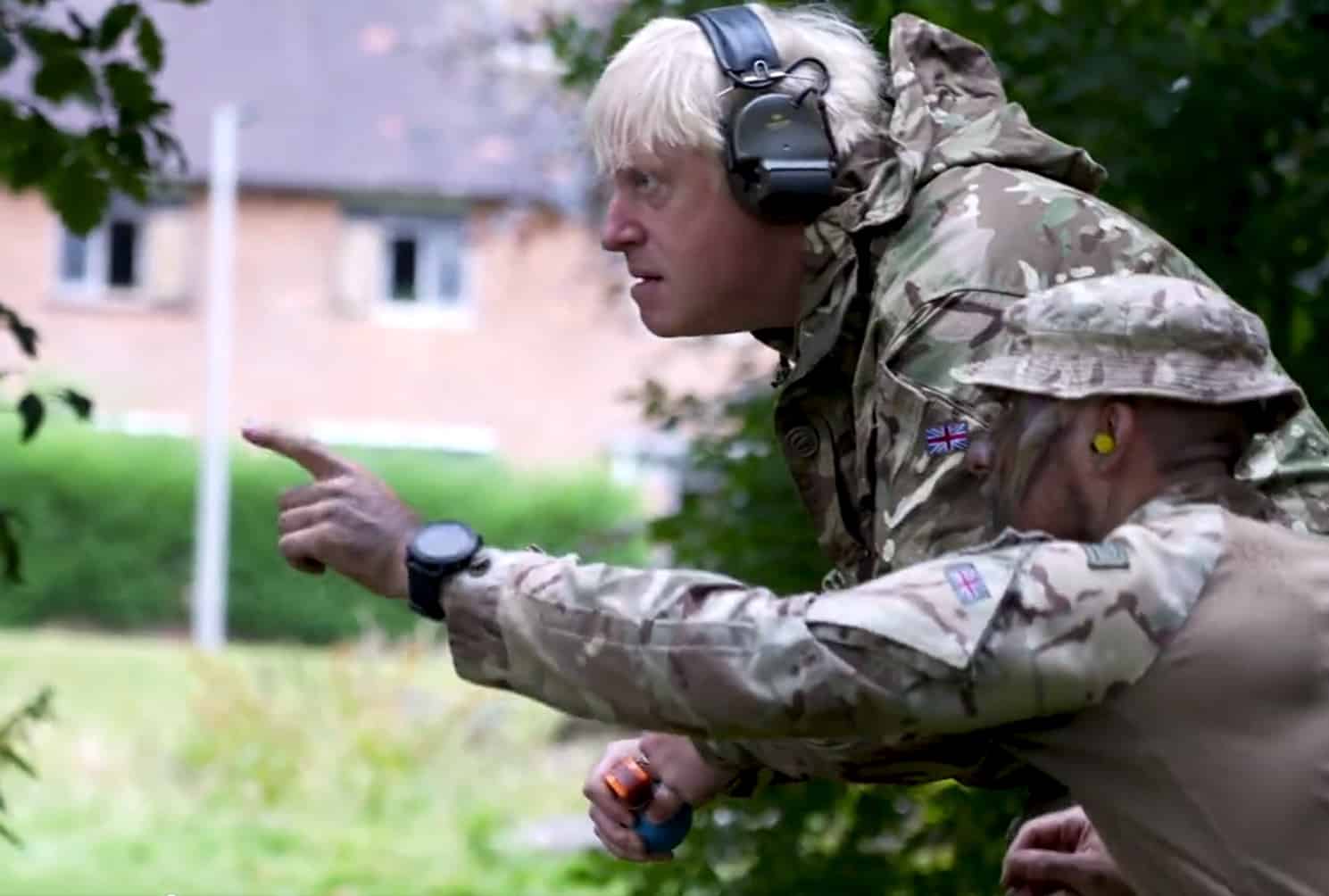 Watch: Boris Johnson’s Action Man cosplay has left people flexing their muscles online