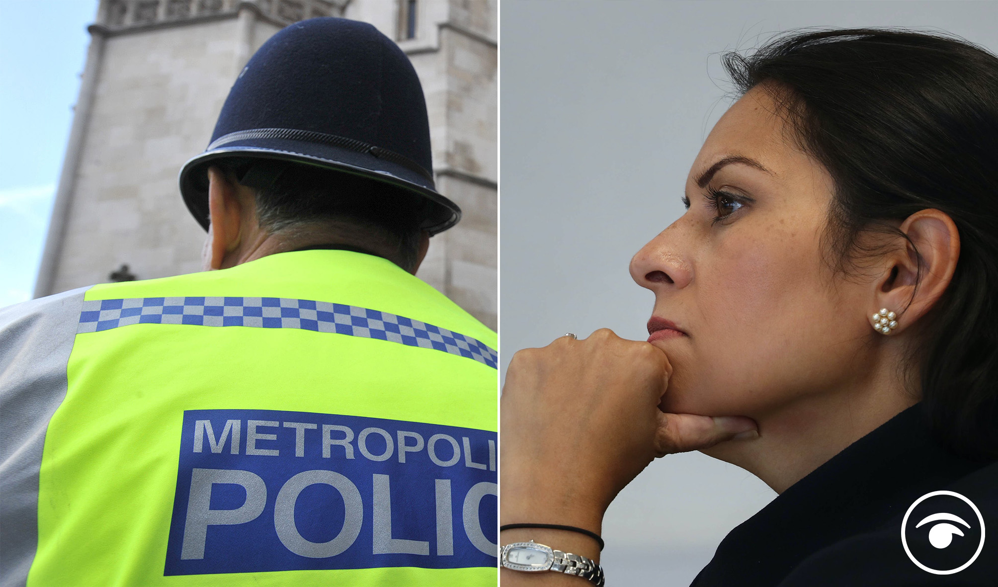 Priti Patel’s claim about police officer numbers is slammed in viral video