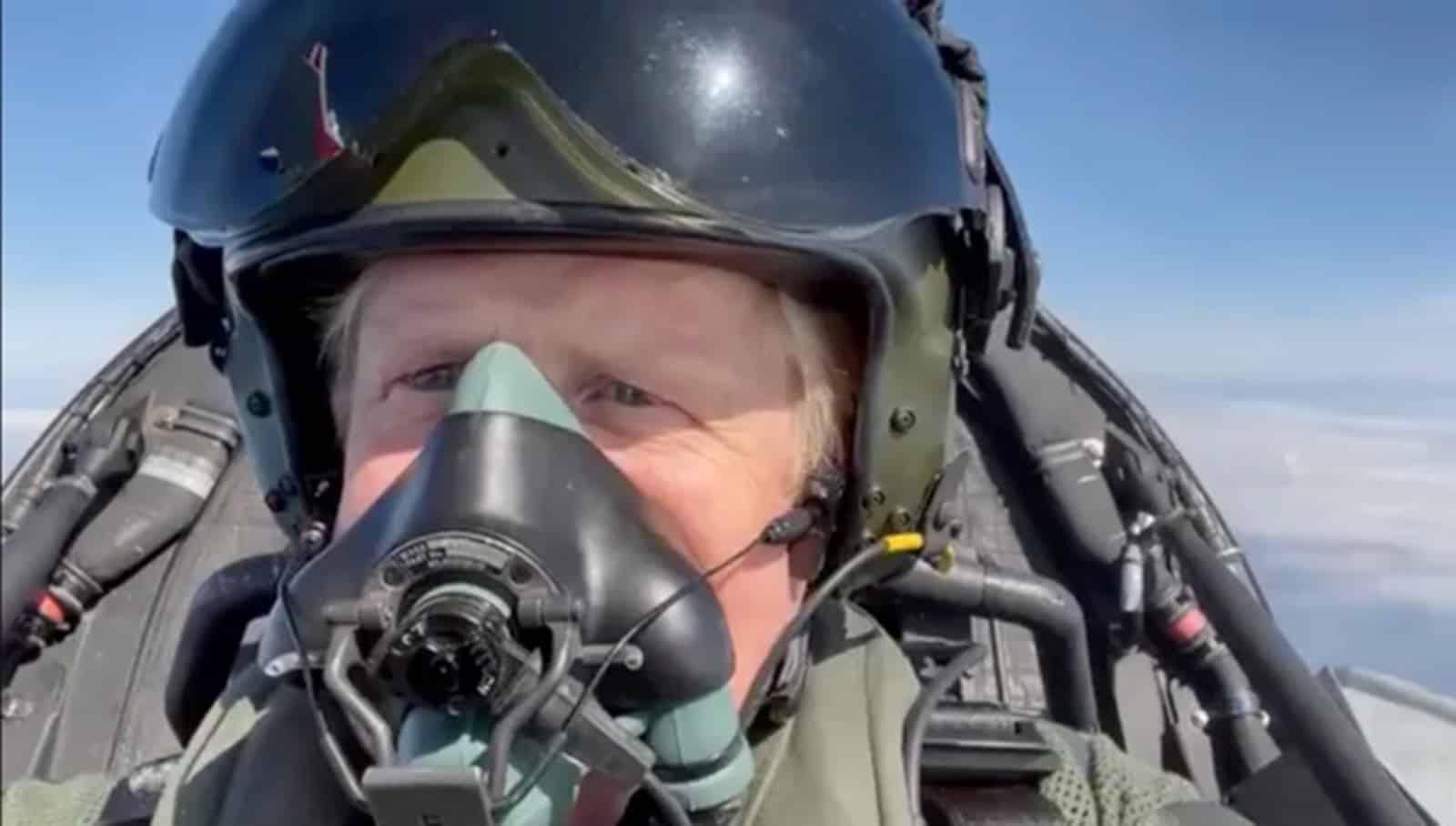 Johnson missed COBRA meeting to get ‘first-hand fighter pilot experience’