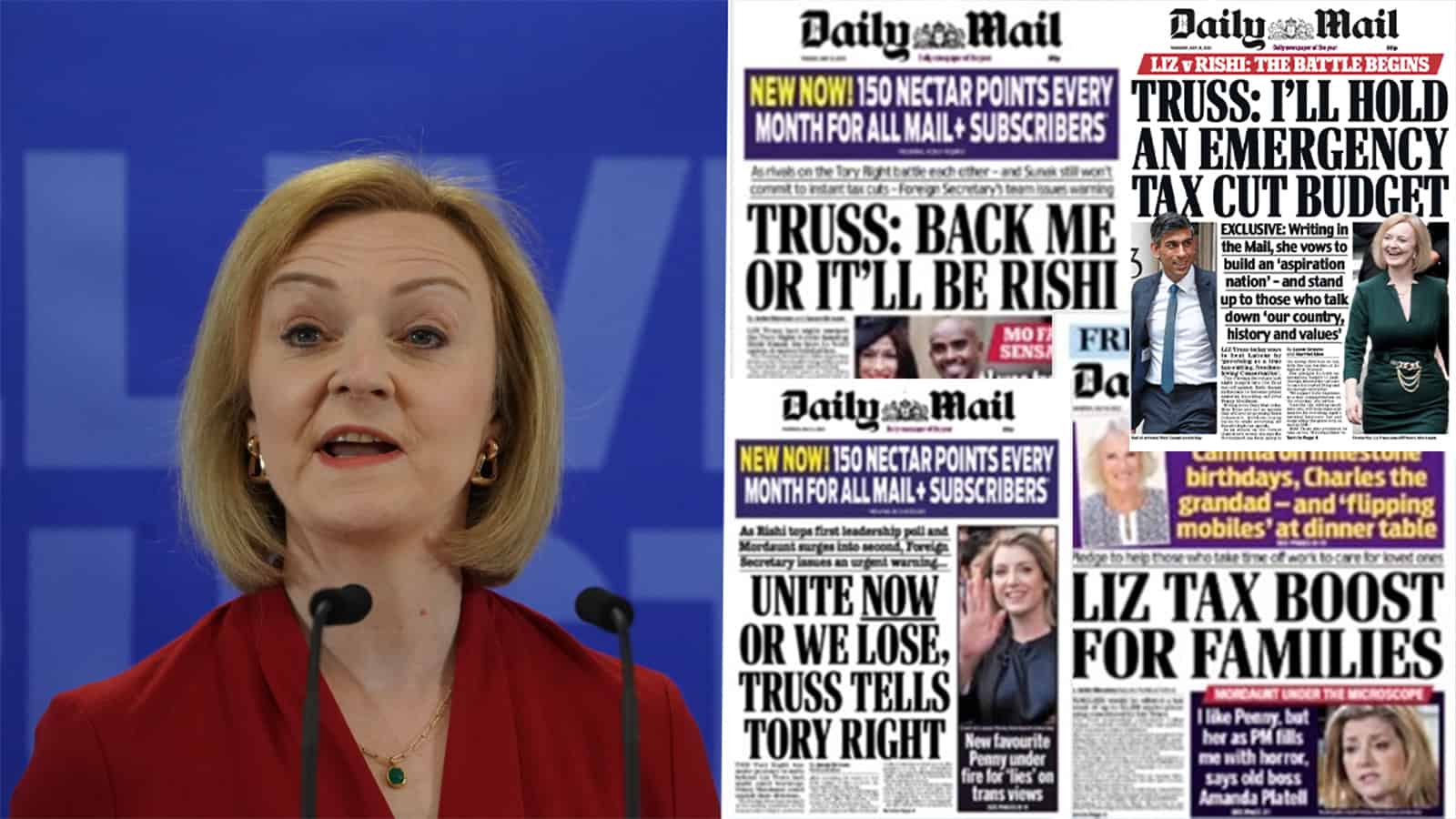 Questions raised over Daily Mail’s Liz Truss coverage