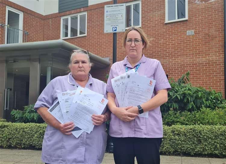 NHS workers had letters from bailiffs after refusing to pay parking fine when they were tending to dying Covid patient