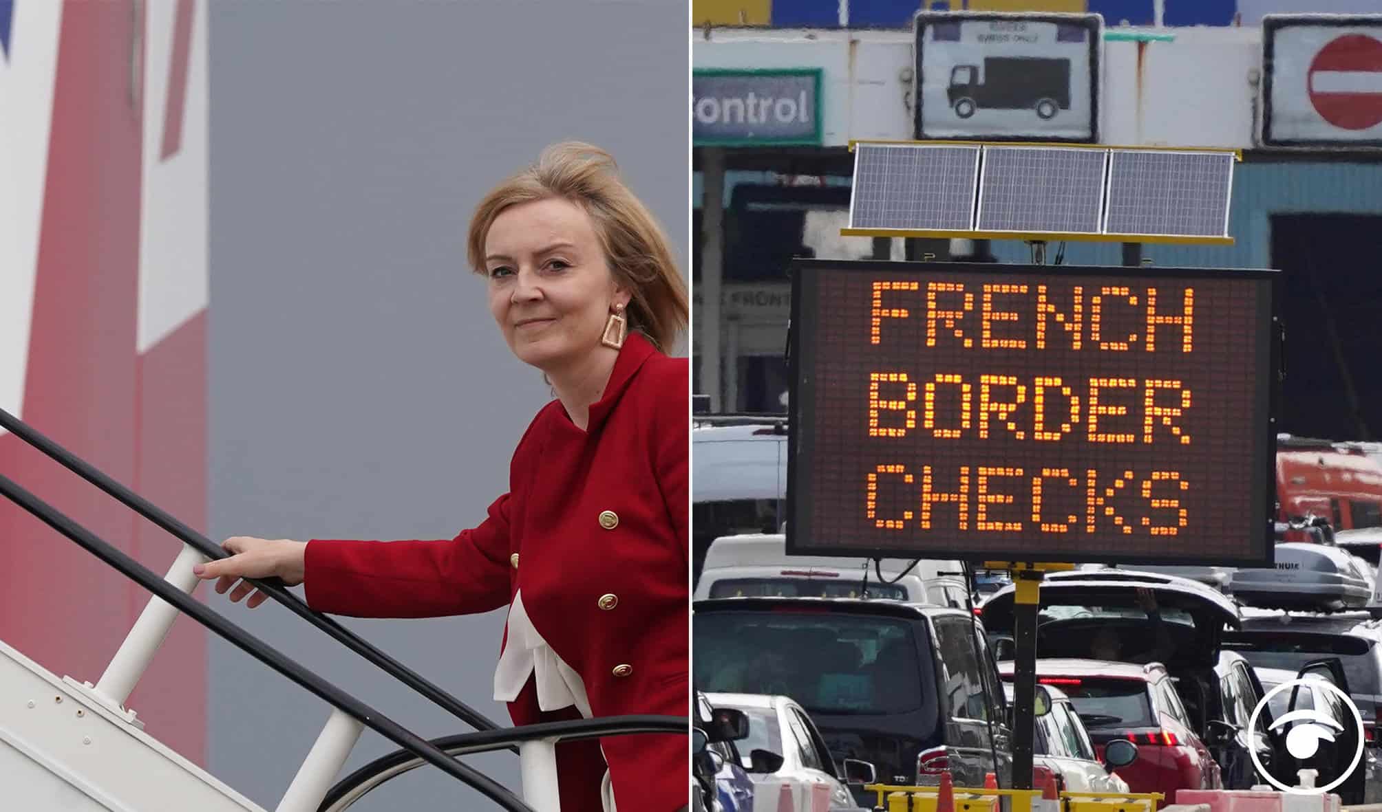 Watch: Truss slammed for blaming the French for chaos at border