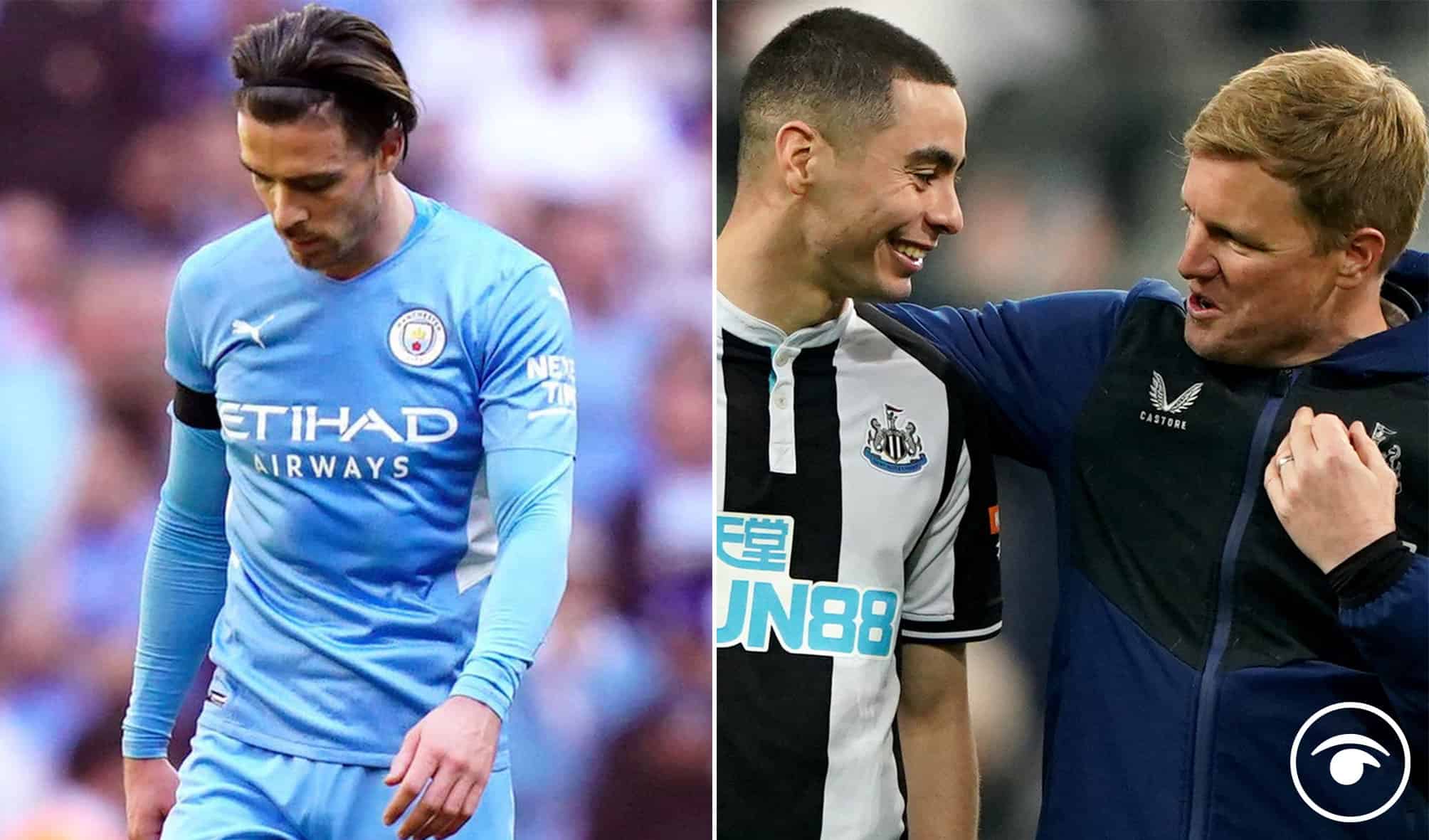 Newcastle United fans glee over Almiron story as Man City’s Grealish falters