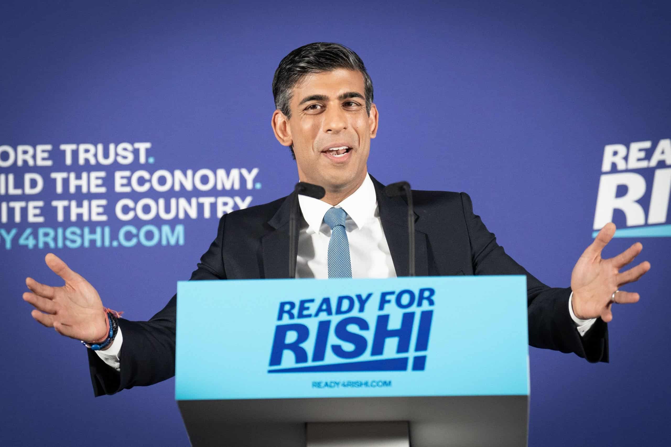Rishi Sunak wore £490 Prada shoes to building site and jokes wrote themselves