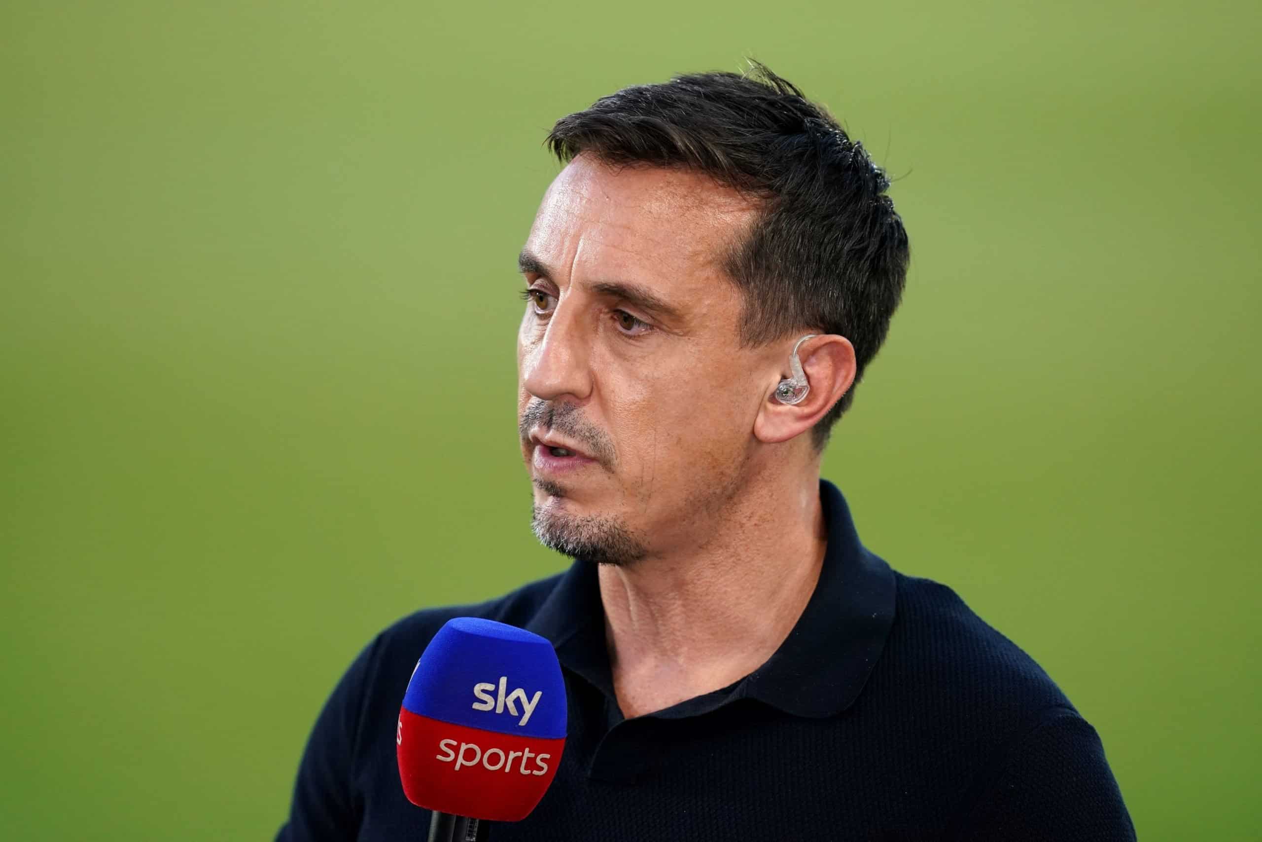 Watch: This is Manchester United! Gary Neville’s joke as they take on Liverpool