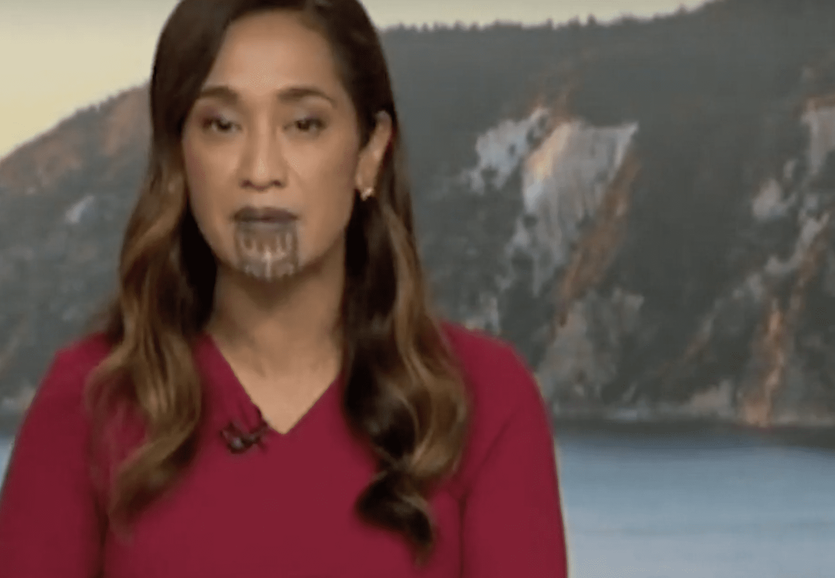 Maori newsreader’s epic response to viewer who complained about her face tattoo