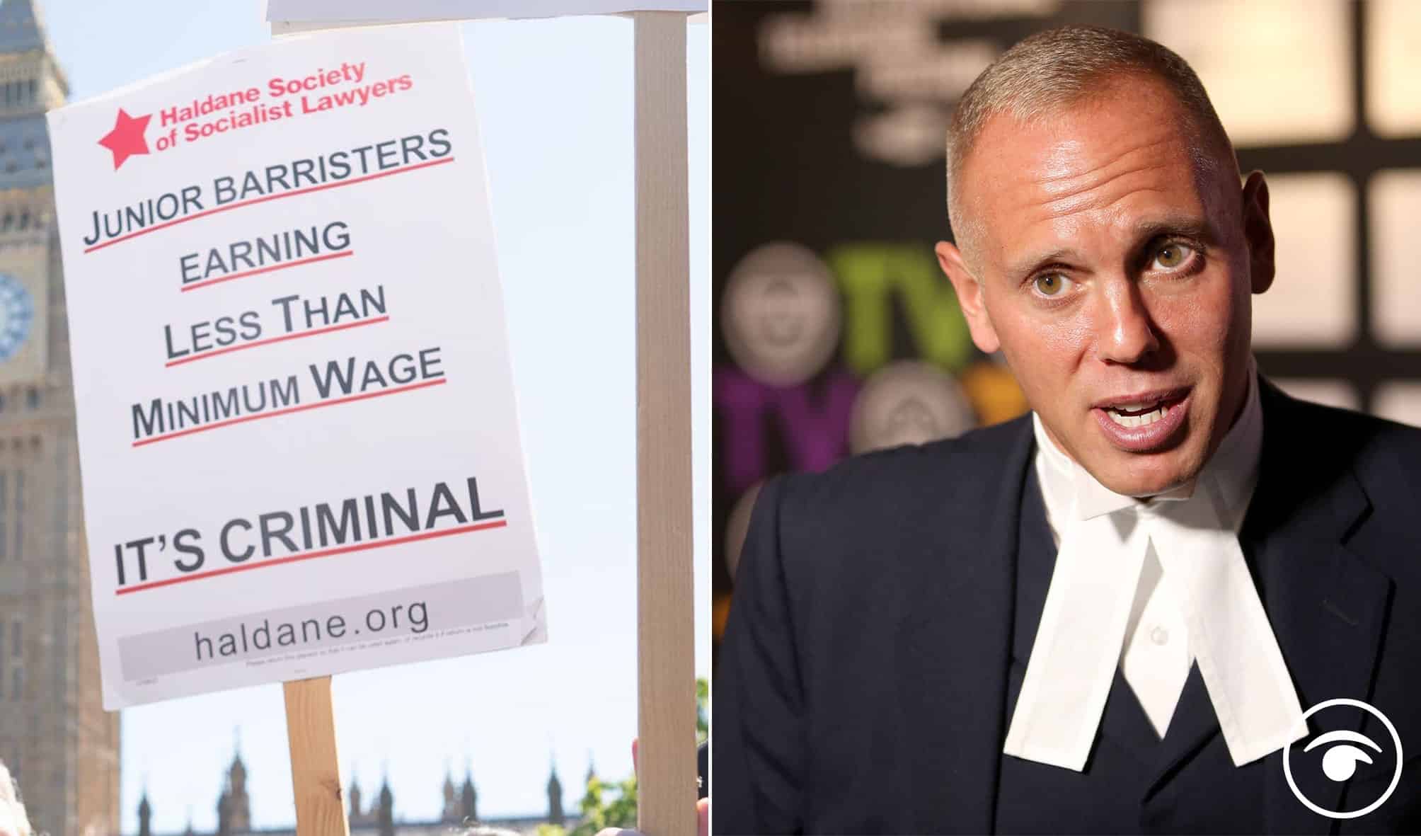 Watch: Judge Rinder slams Andrew Pierce over barristers strike as Mail attacks criminal justice system
