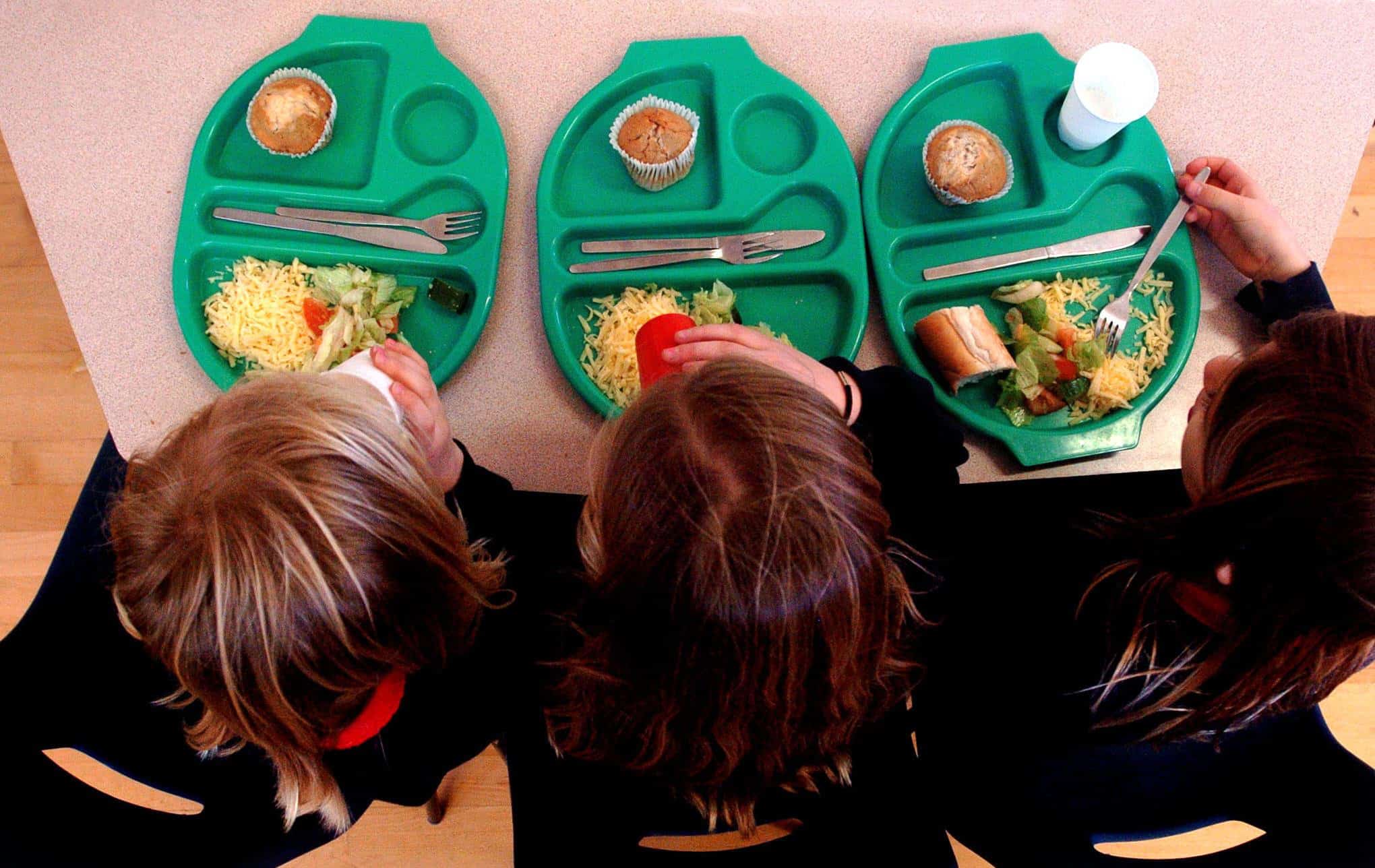 Watch: Dinner lady says she cries as she has to deny children school lunch