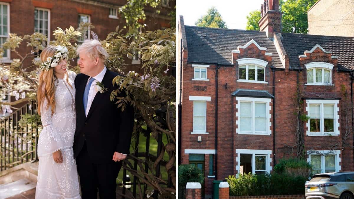 Inside Boris and Carrie’s London townhouse – on sale for a whopping £1.6m