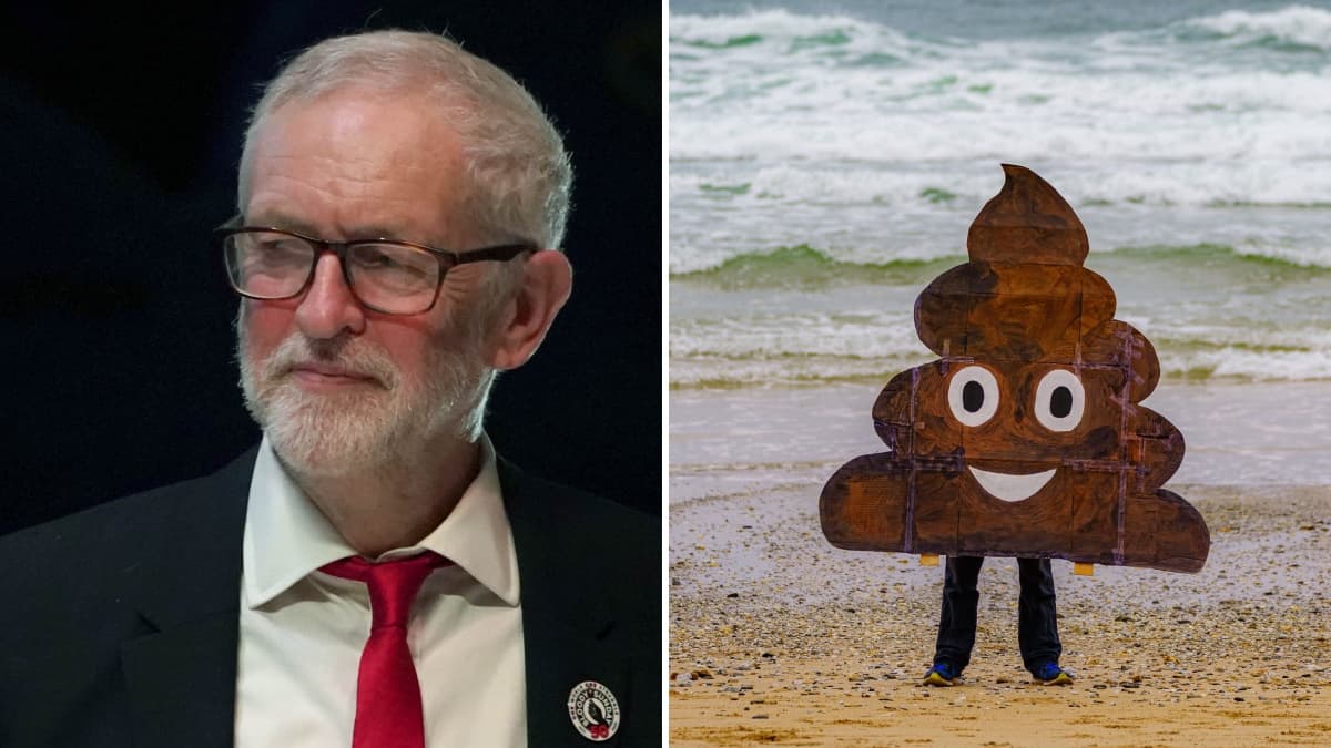 Jeremy Corbyn warned that Brexit would lead to sewage discharge on British beaches